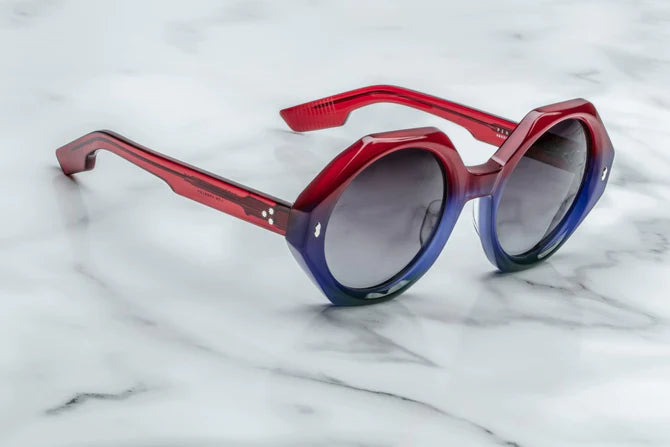 Jacques Marie Mage Pennylane in 9I Vesper Jet Gradient - Side View