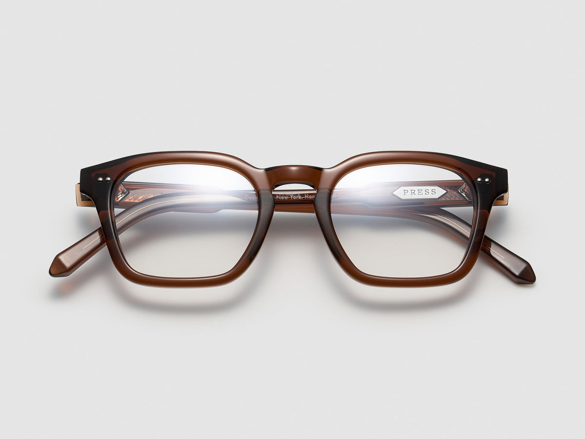 Press The Panther Optical in TI005 Cognac / Silver