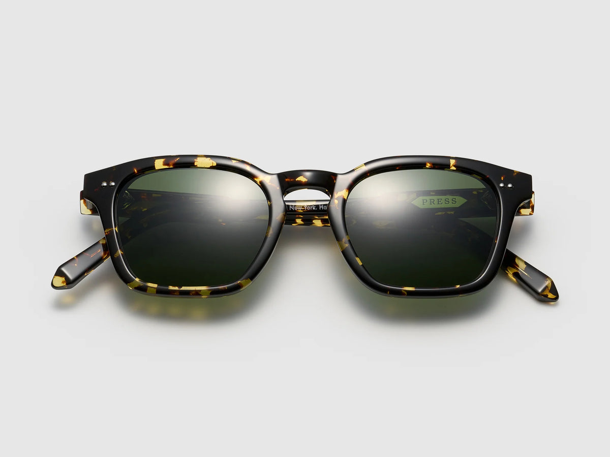 Press The Panther Sunglasses in TI003 Tokyo Tortoise / Silver