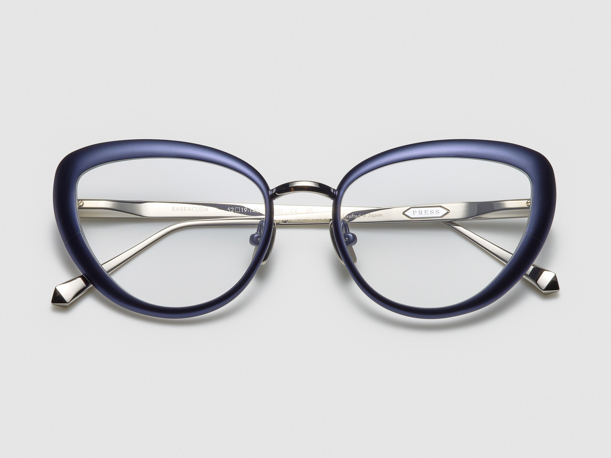 Press Barracuda Optical Navy / Platinum