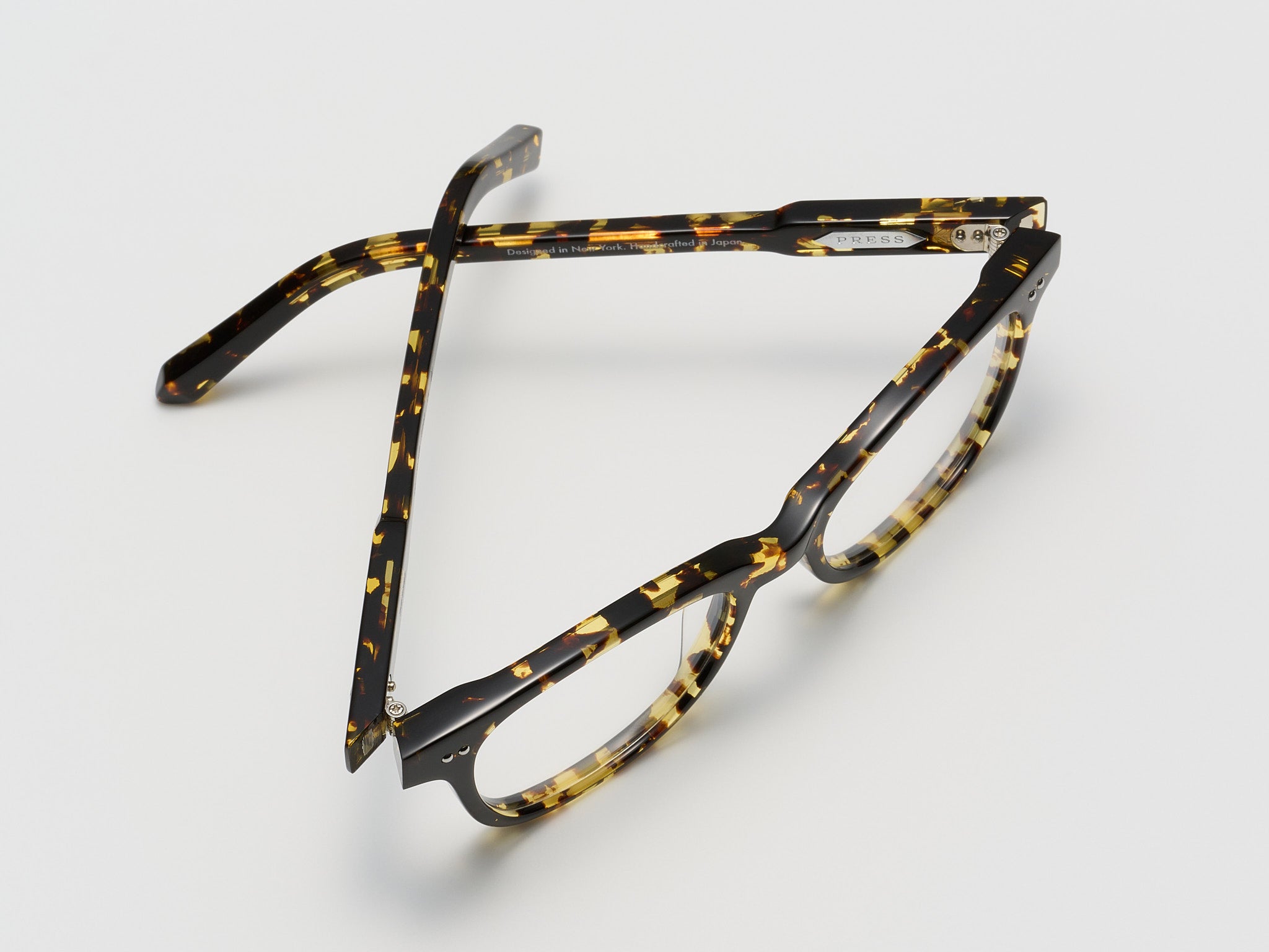 Press The Bribe Optical Tokyo Tortoise / Silver