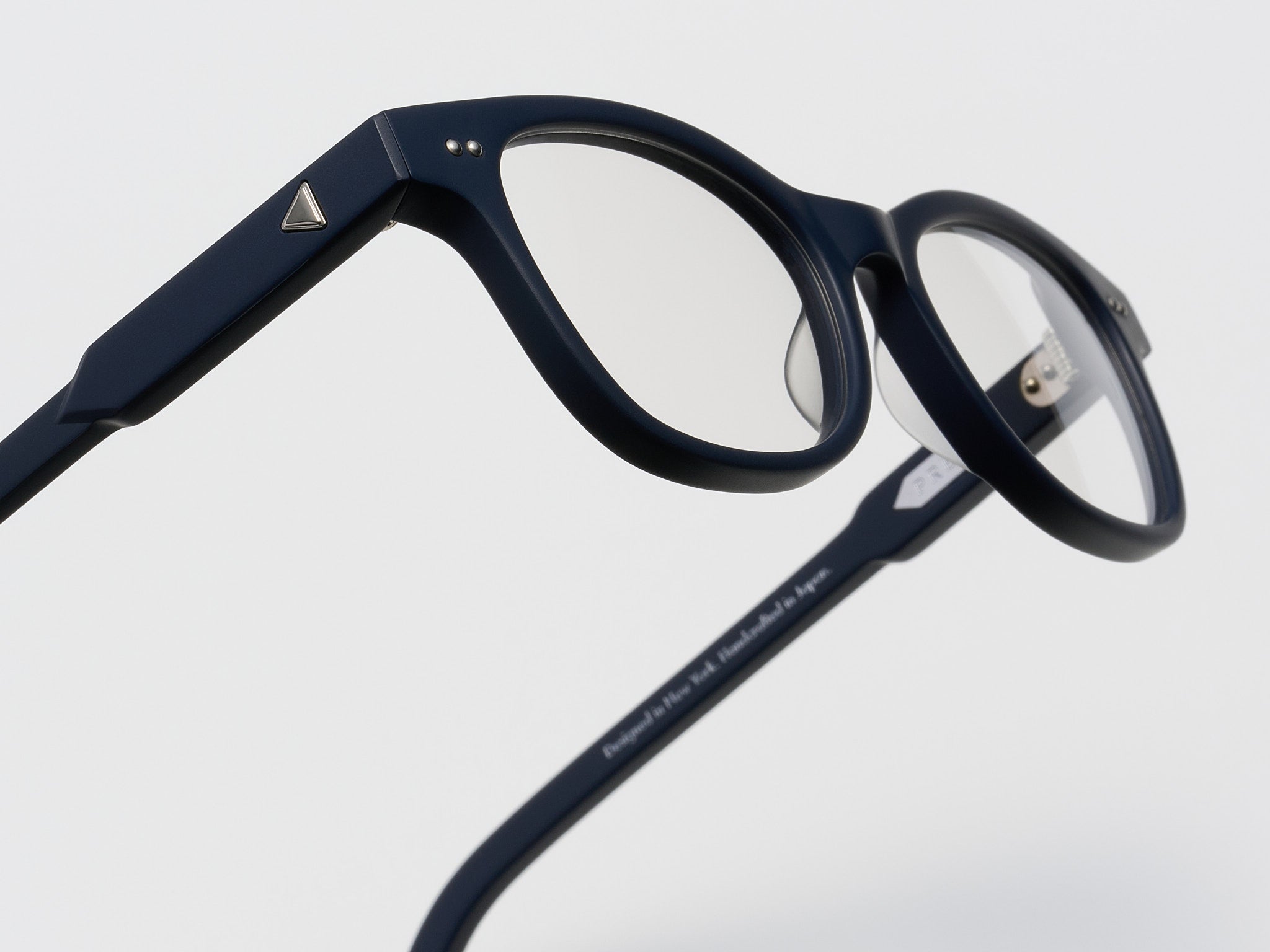 Press The Bribe Optical Matte Navy / Silver