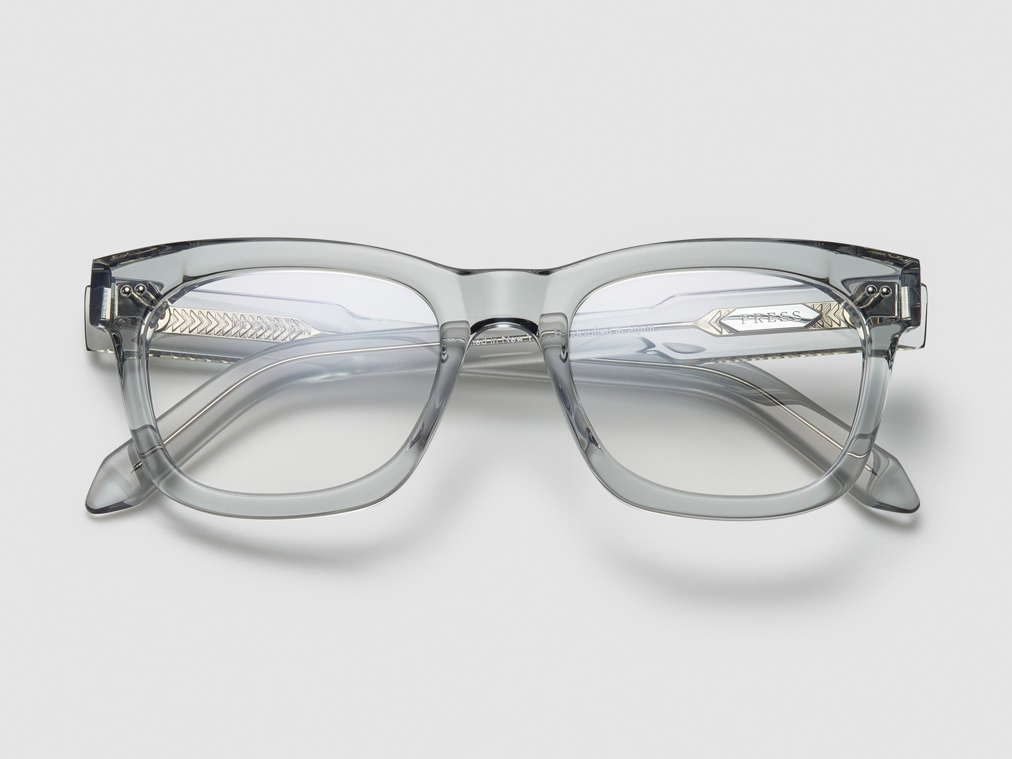 Press The Candy Man Optical Smoke Crystal / Silver