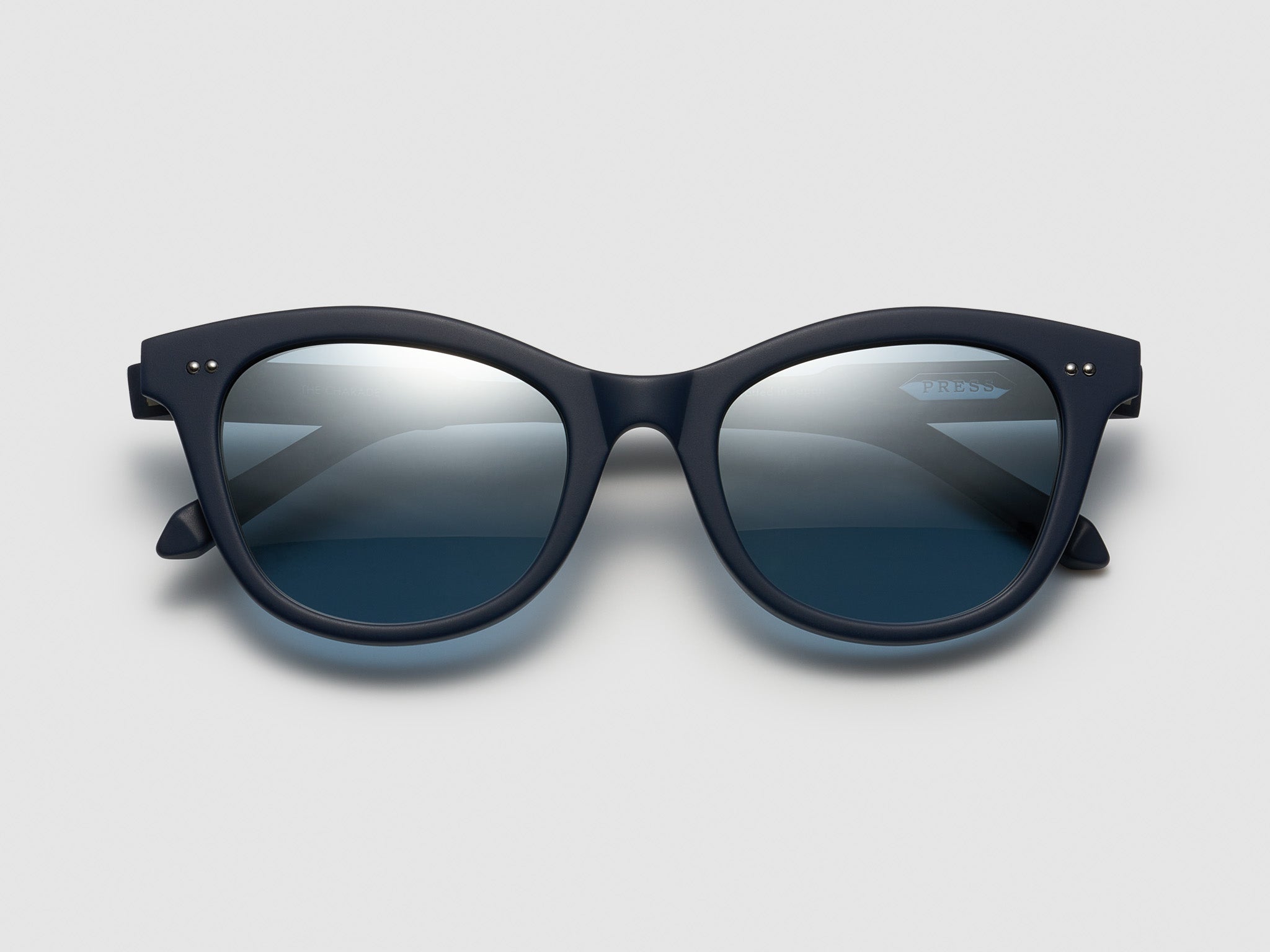 Press The Charade Matte Navy / Silver