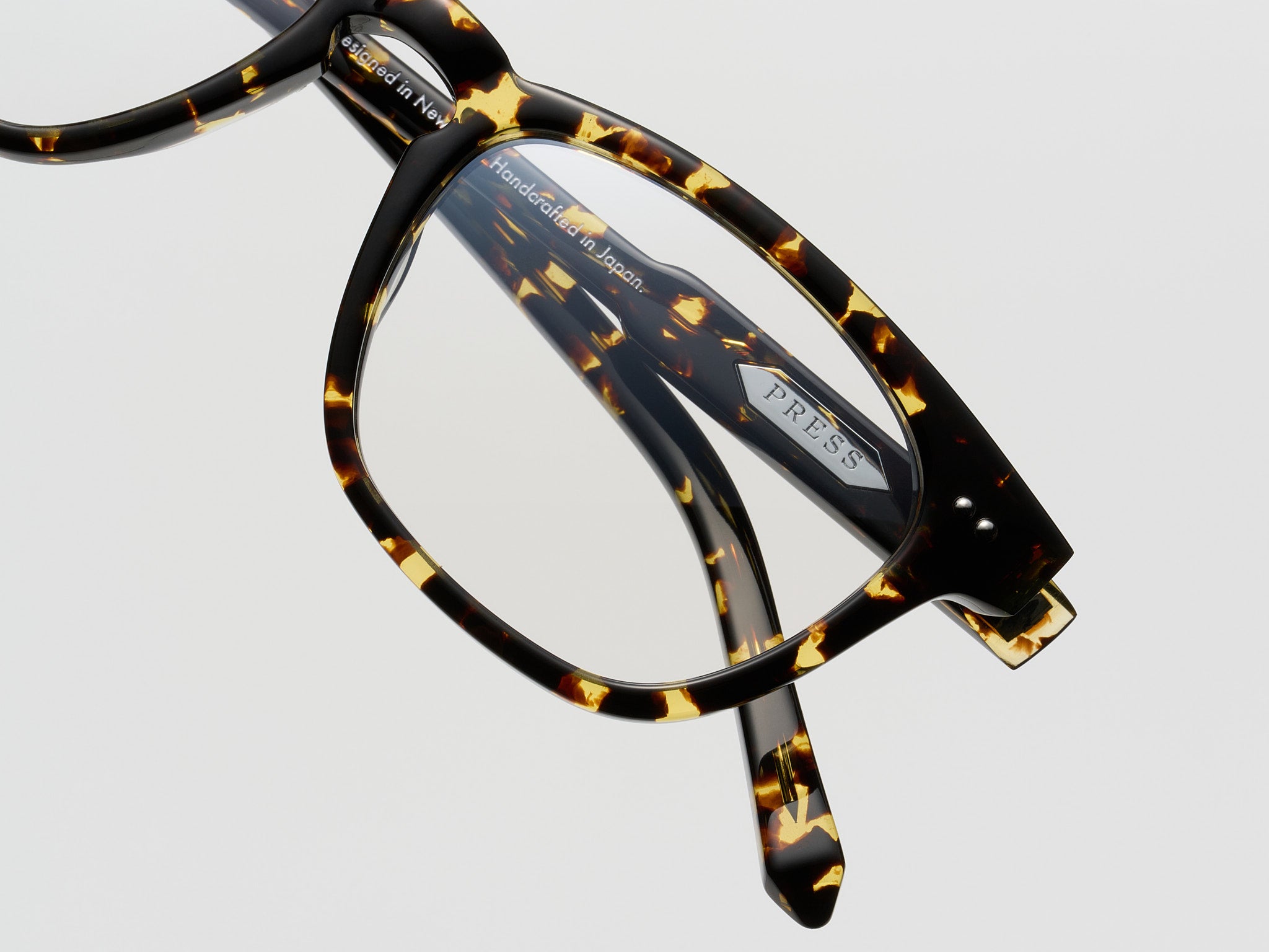 Press The Choice Optical Tokyo Tortoise / Silver