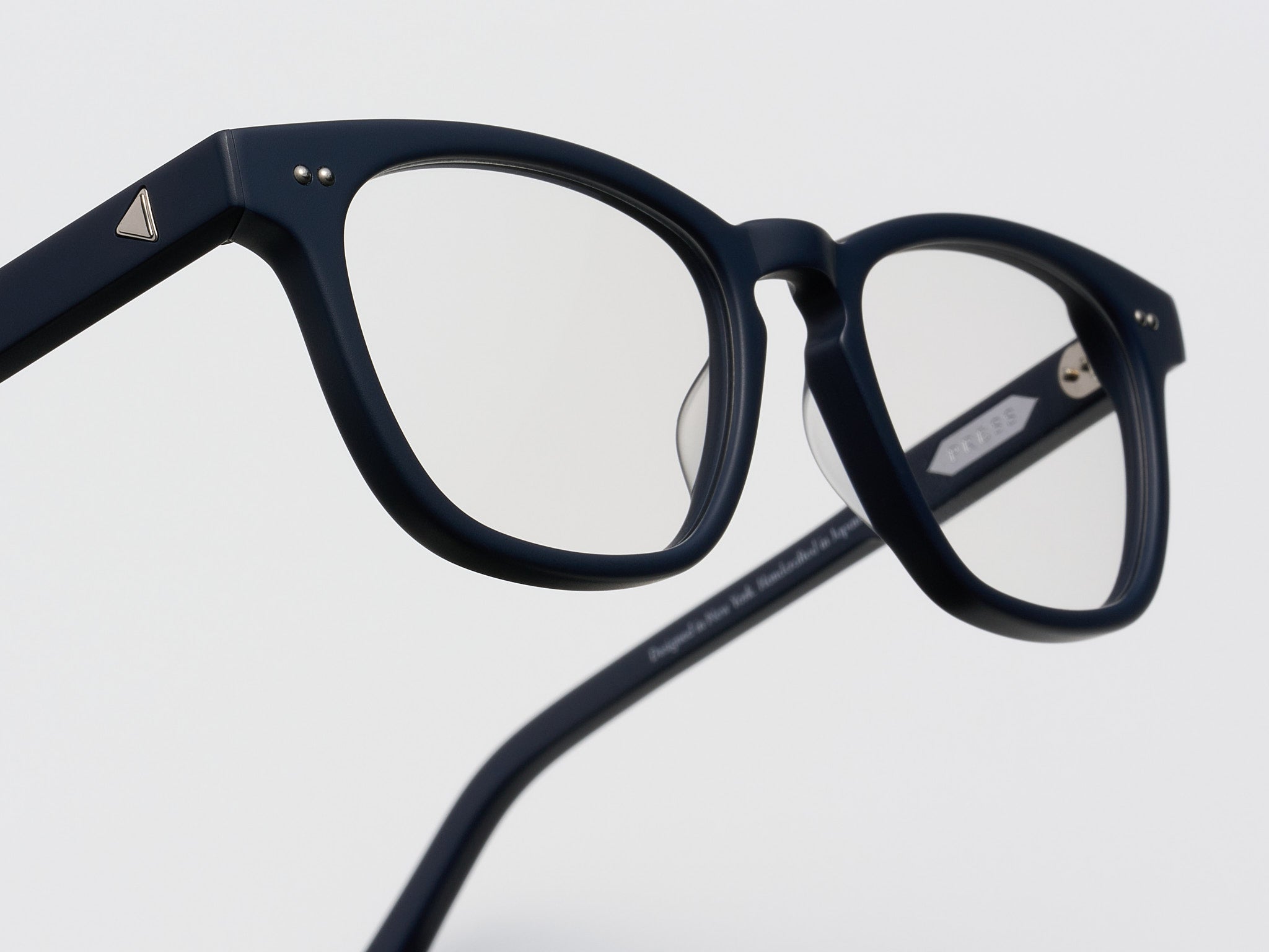 Press The Choice Optical Matte Navy / Silver