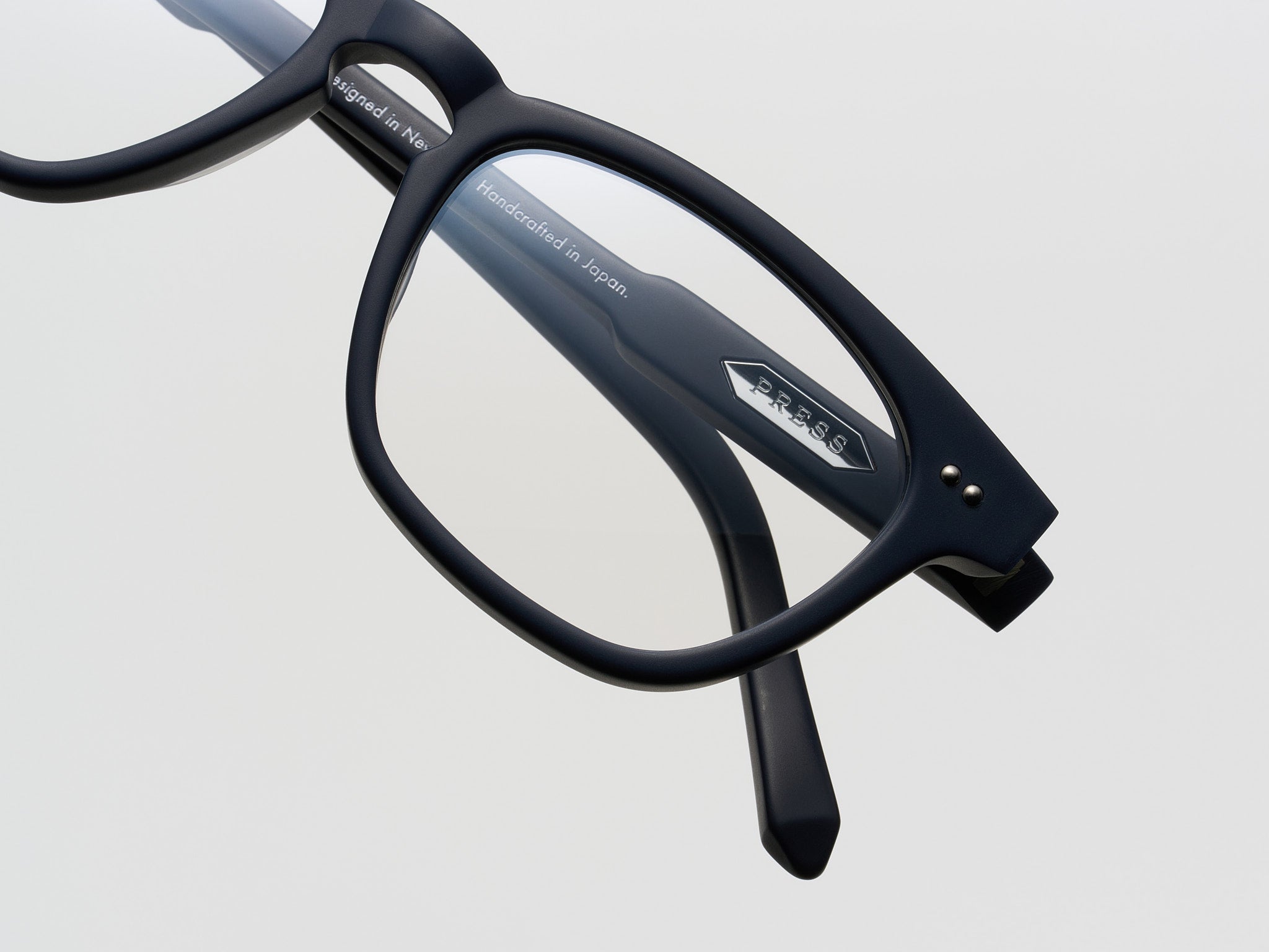 Press The Choice Optical Matte Navy / Silver