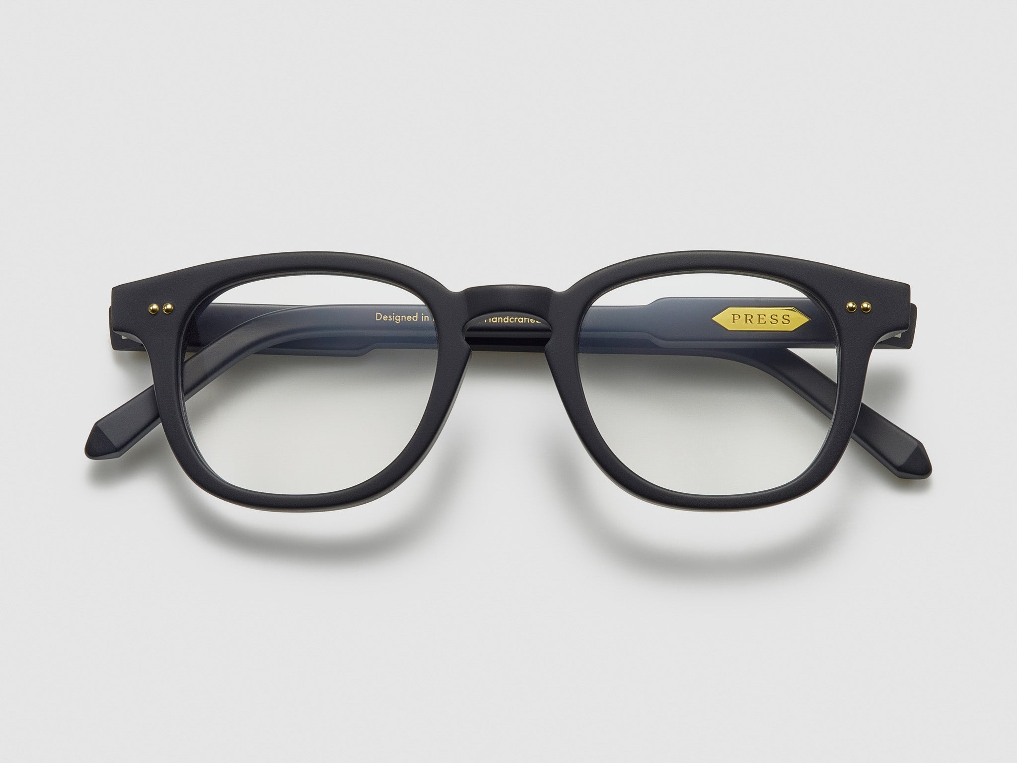 Press The Rebel Optical Matte Black / Gold