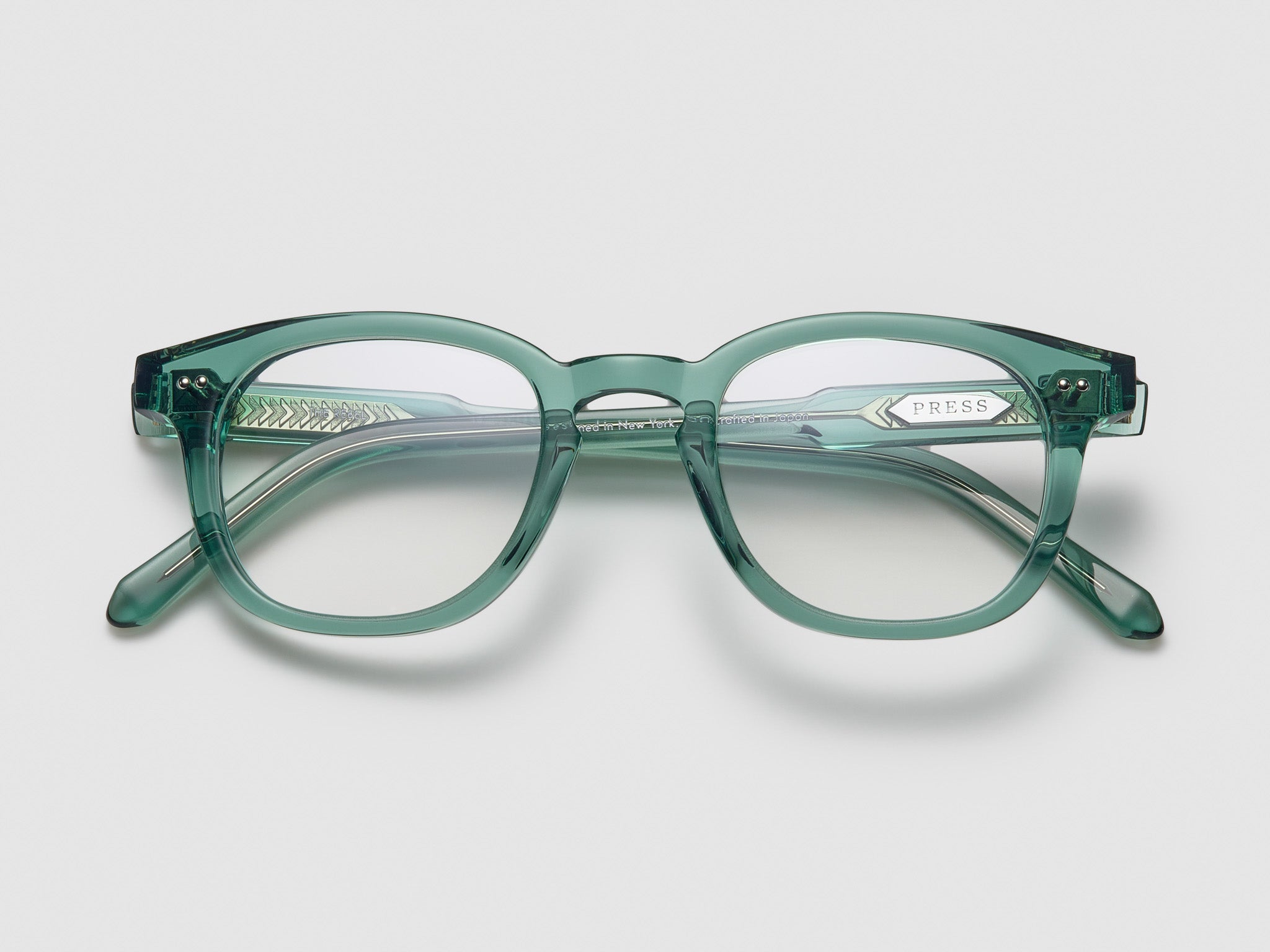 Press The Rebel Optical Moss / Silver
