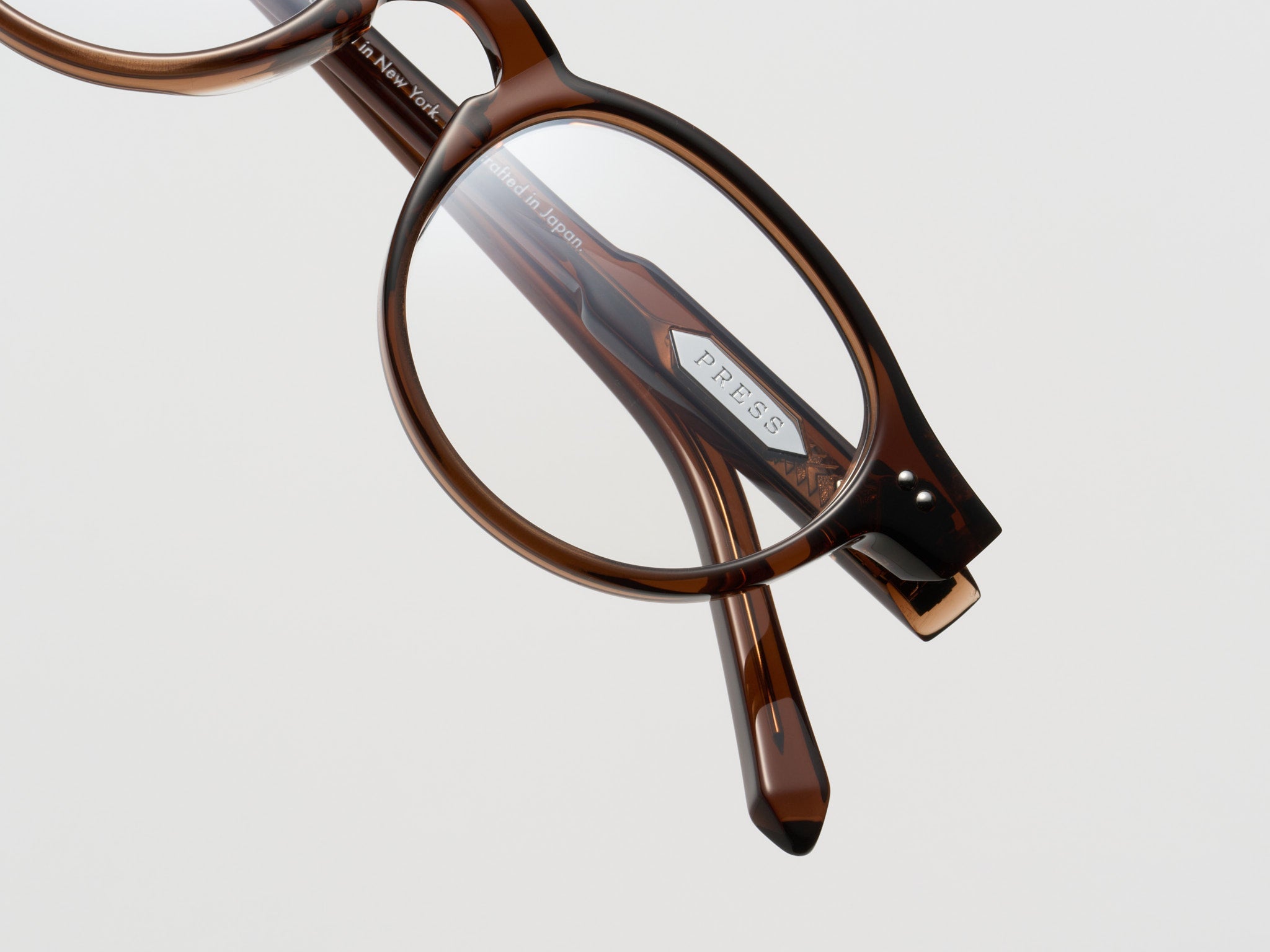 Press The Song Optical Cognac / Silver