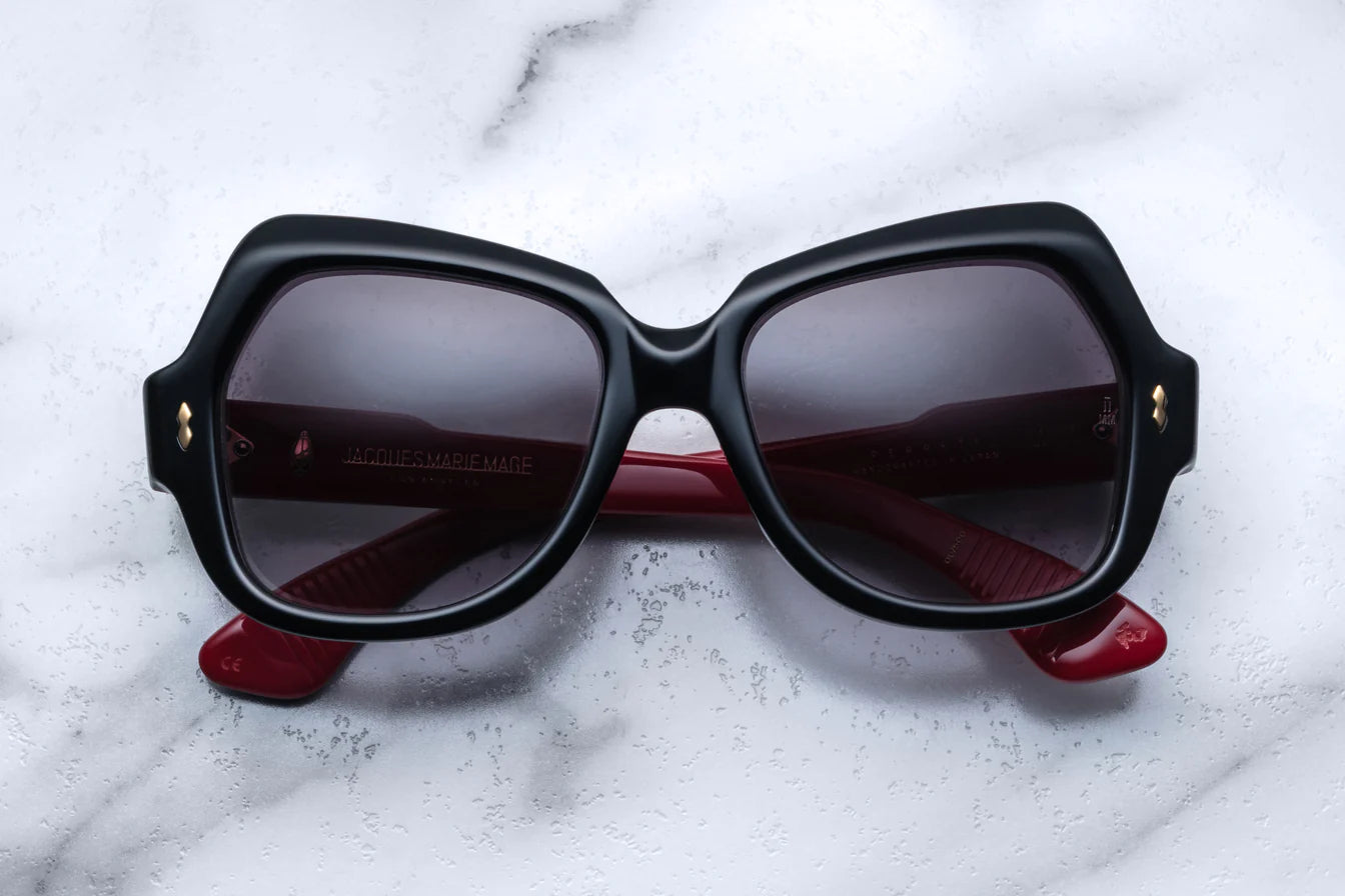 Jacques Marie Mage Perreti in 9N Nightfall Jet Gradient - Luxury Eyewear