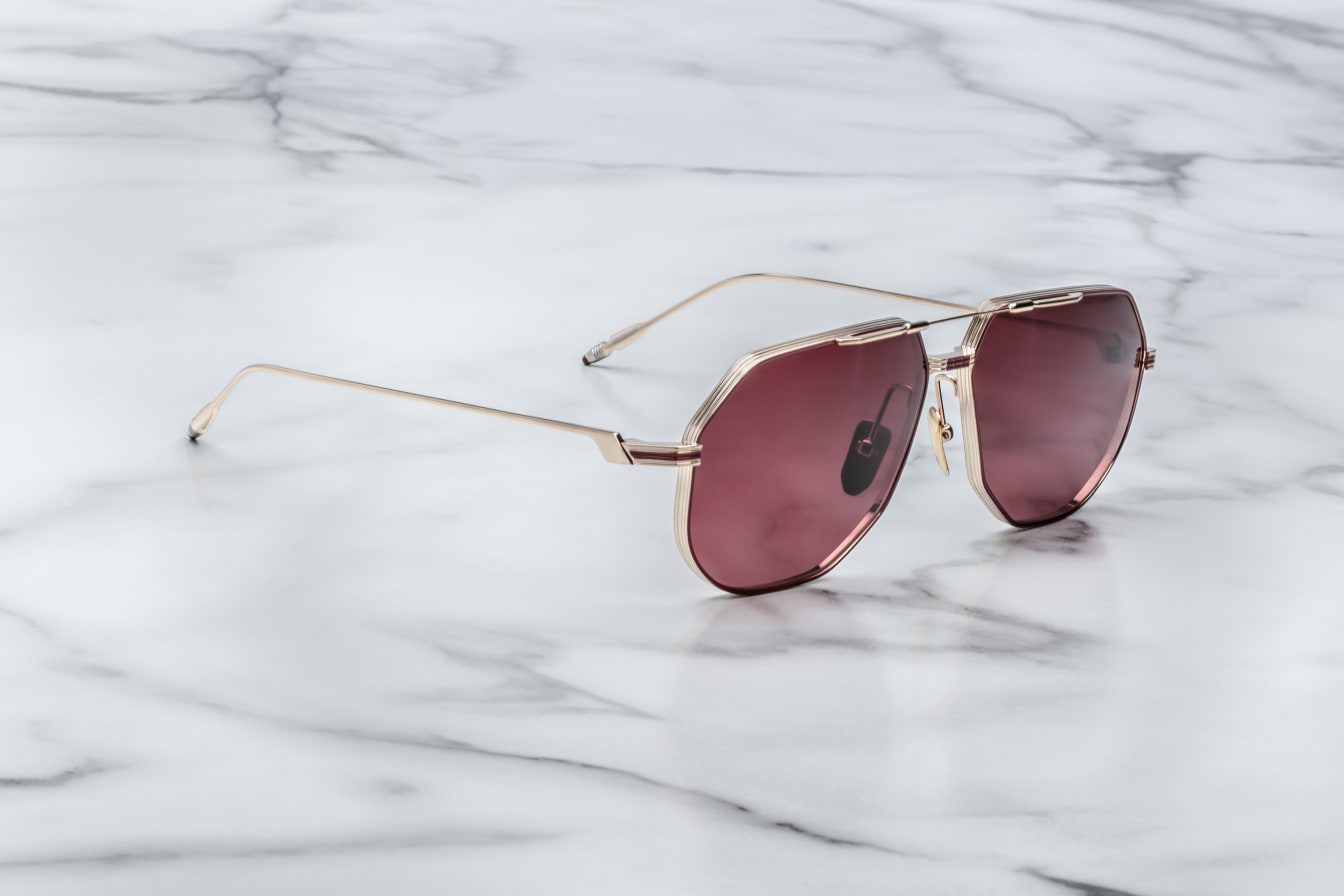 Jacques Marie Mage Reynold in 22 Champagne Mahogany Gradient - Side View