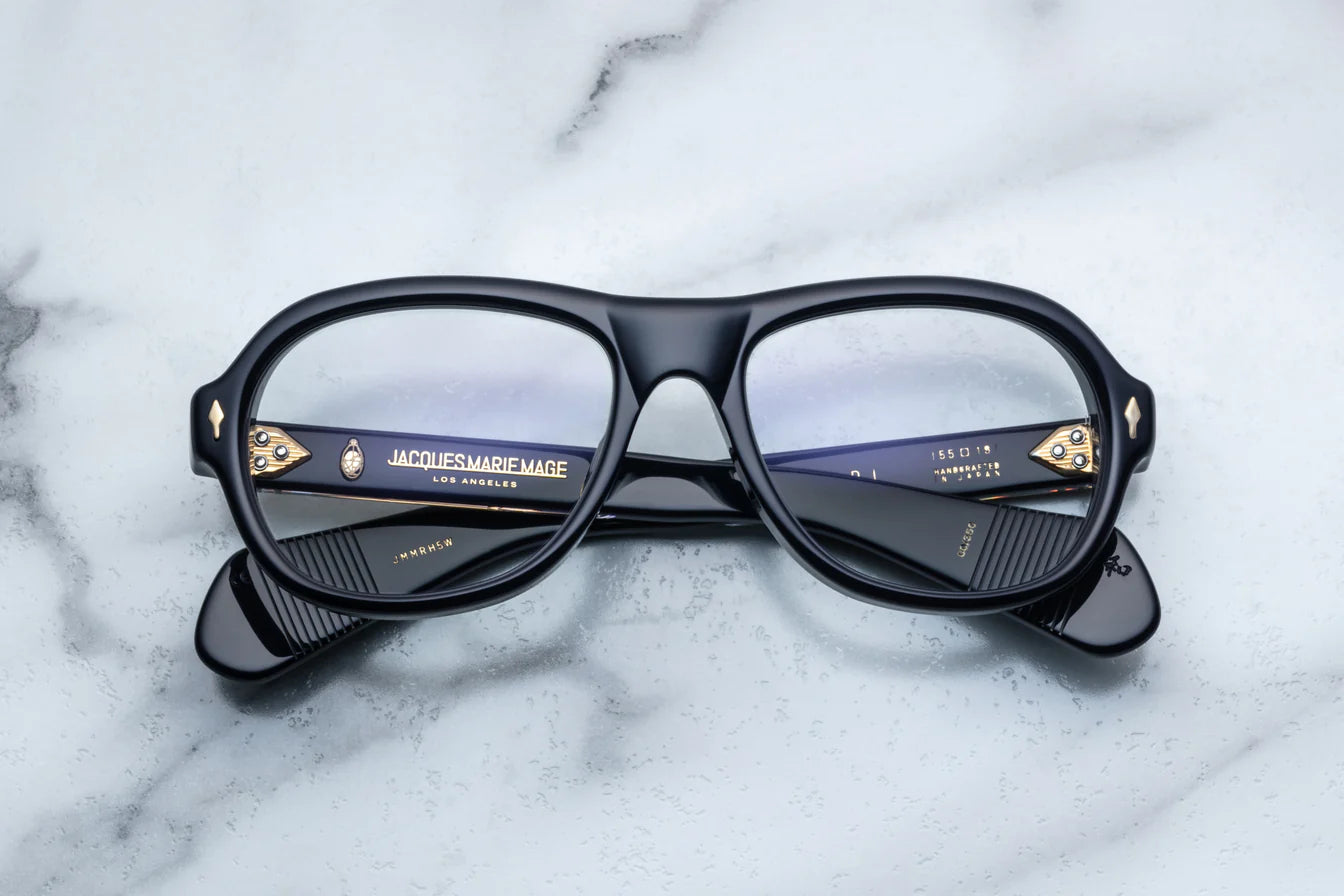 Jacques Marie Mage Richard (Optical) in 5W Royal Superlight Blue - Luxury Eyewear