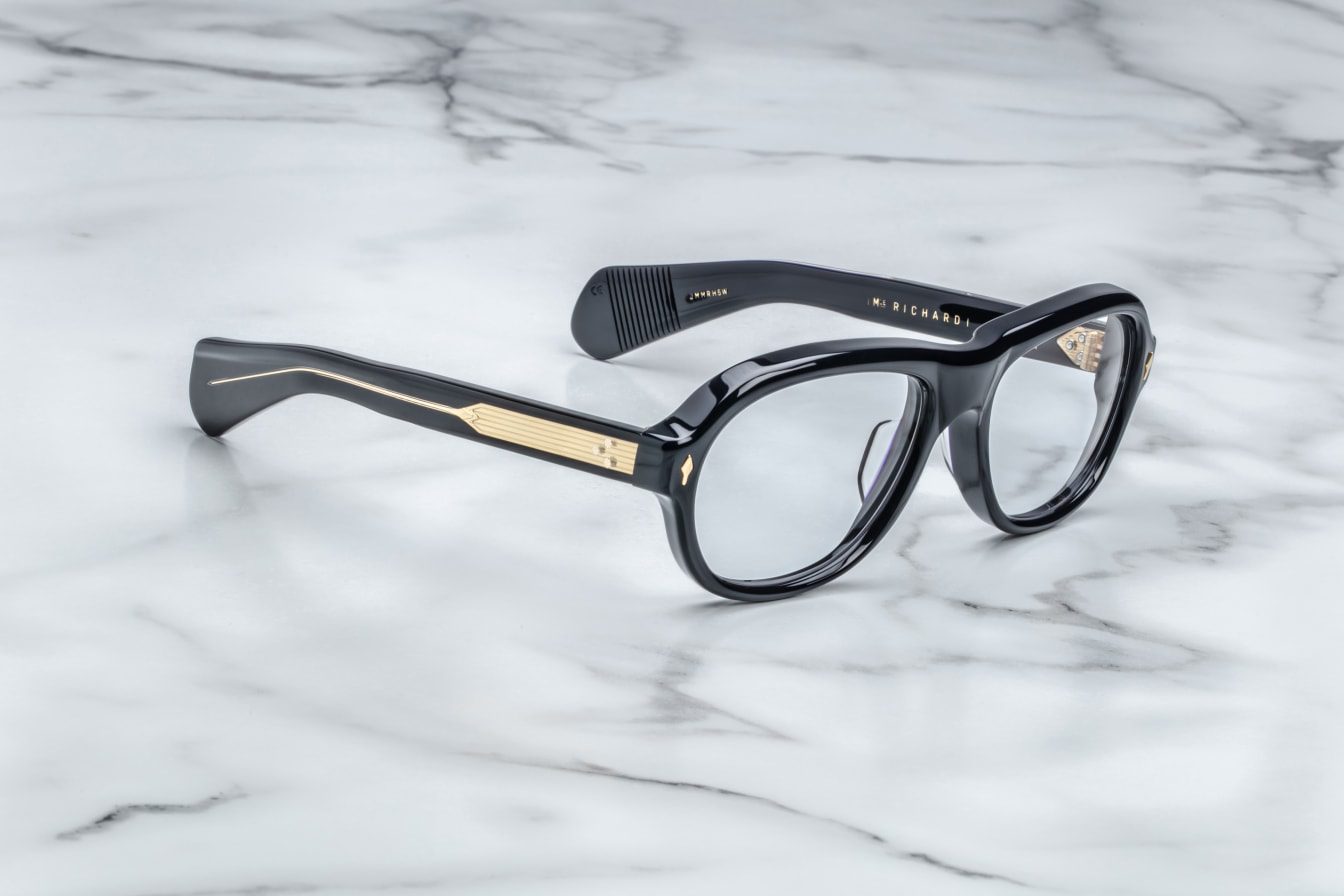 Jacques Marie Mage Richard (Optical) in 5W Royal Superlight Blue - Side View
