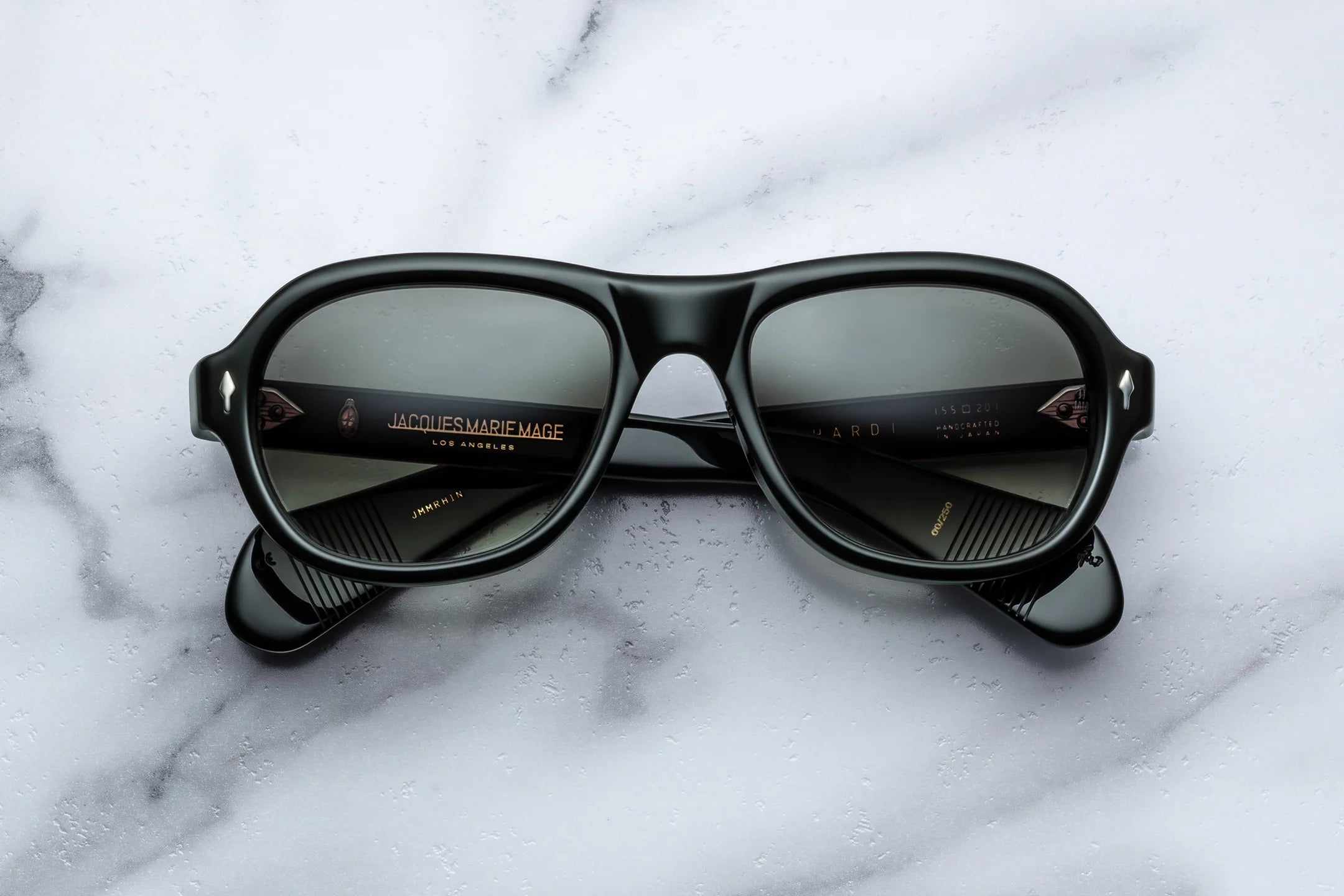 Jacques Marie Mage Richard (Optical) in 1N Viper Emerald Gradient - Luxury Eyewear