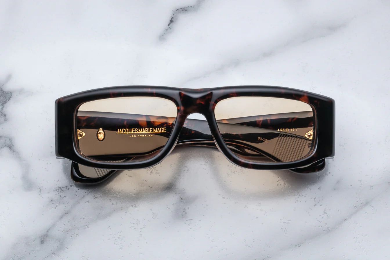 Jacques Marie Mage Romi in 6D Agar Yellow - Luxury Eyewear