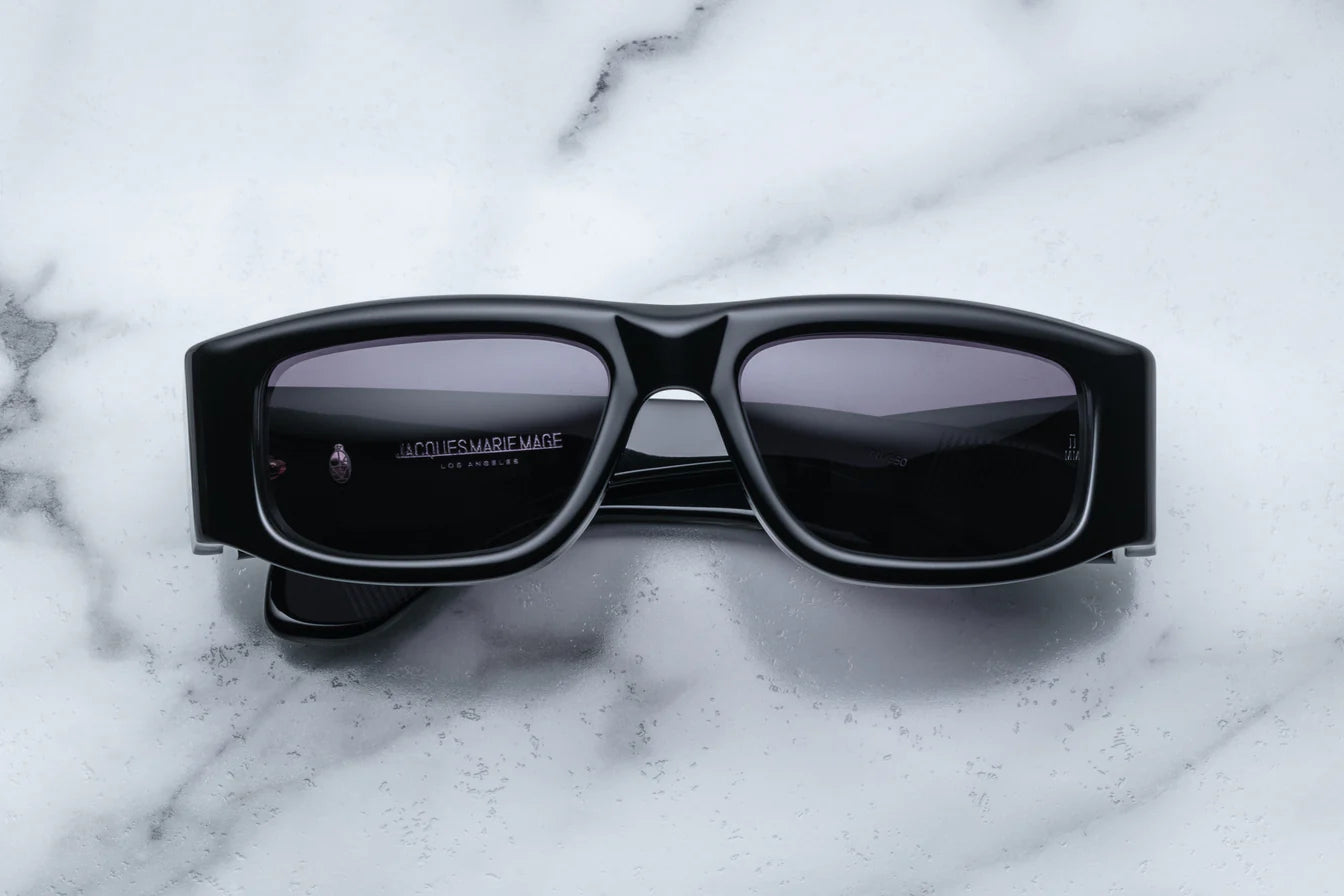 Jacques Marie Mage Romi in 88 Black - Luxury Eyewear