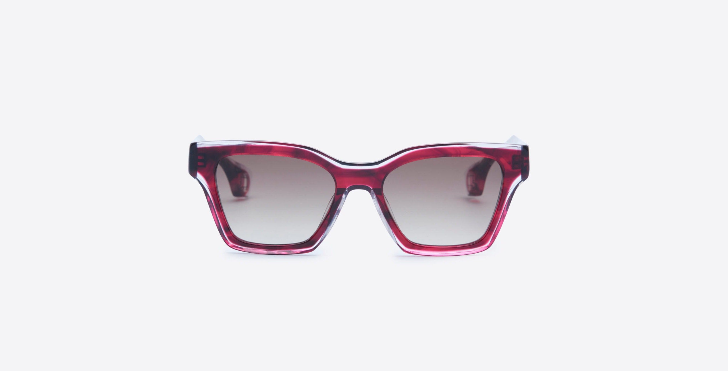 Blake Kuwahara Skinner Sunglasses in Red Horn