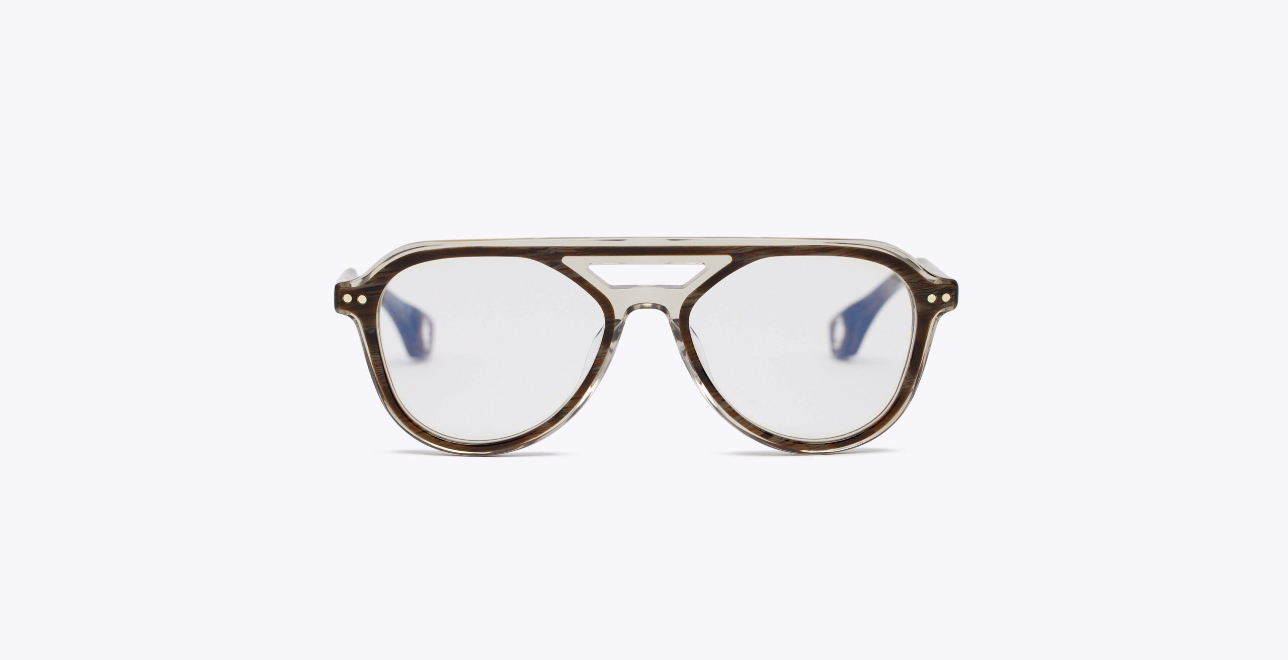 Blake Kuwahara Spaulding Sunglasses in Brown Horn