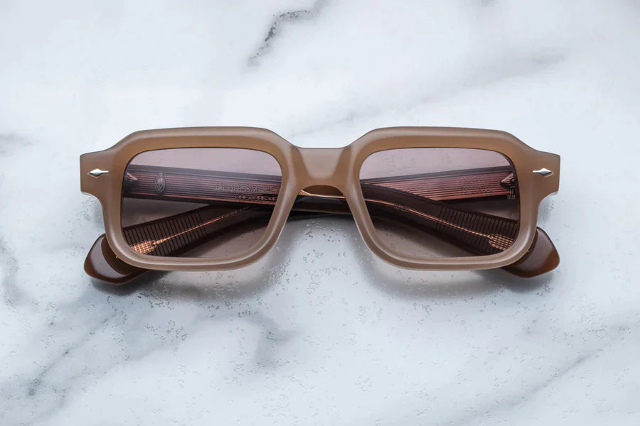 Jacques Marie Mage Sandro in 11W Birch Cognac Gradient - Luxury Eyewear