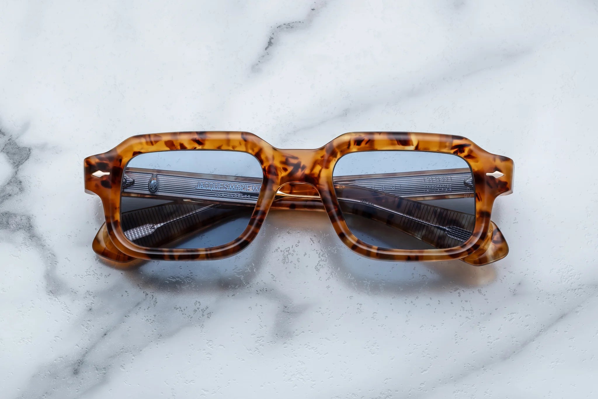 Jacques Marie Mage Sandro in 13U Cairo Cerulean - Luxury Eyewear