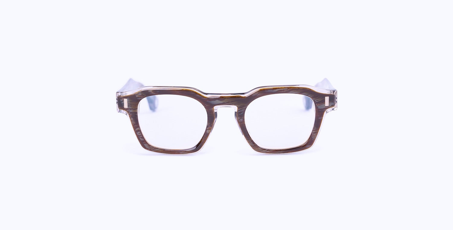 Blake Kuwahara Smithson Optical in Brown Horn
