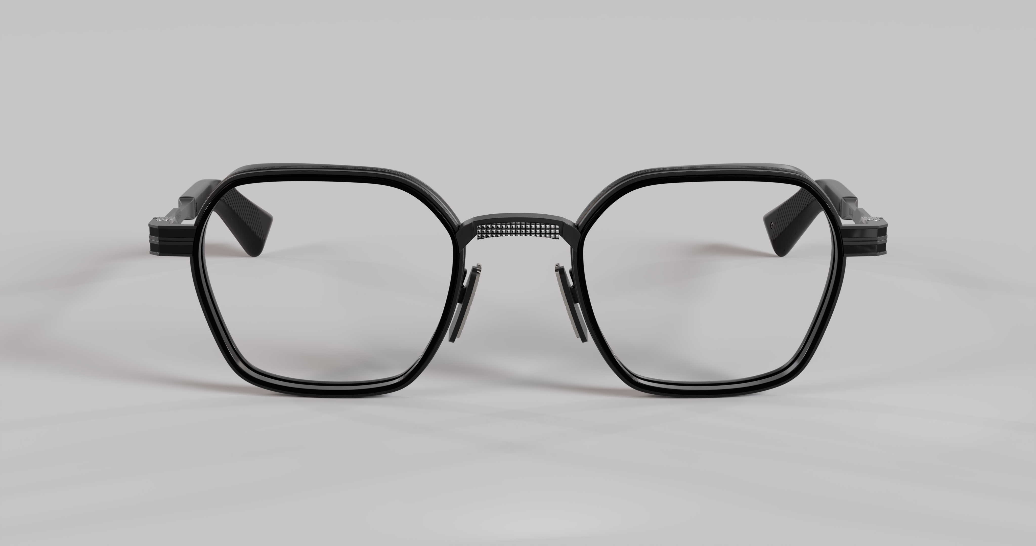 Masunaga MOC 004 Color C — Matte Black / Black