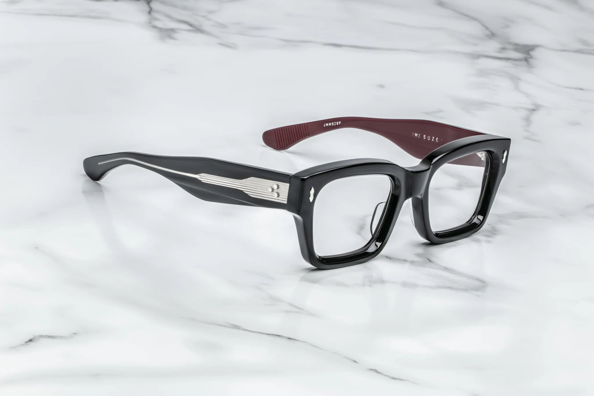 Jacques Marie Mage Suze in 6P Bloodstone Superlight Grey - Side View