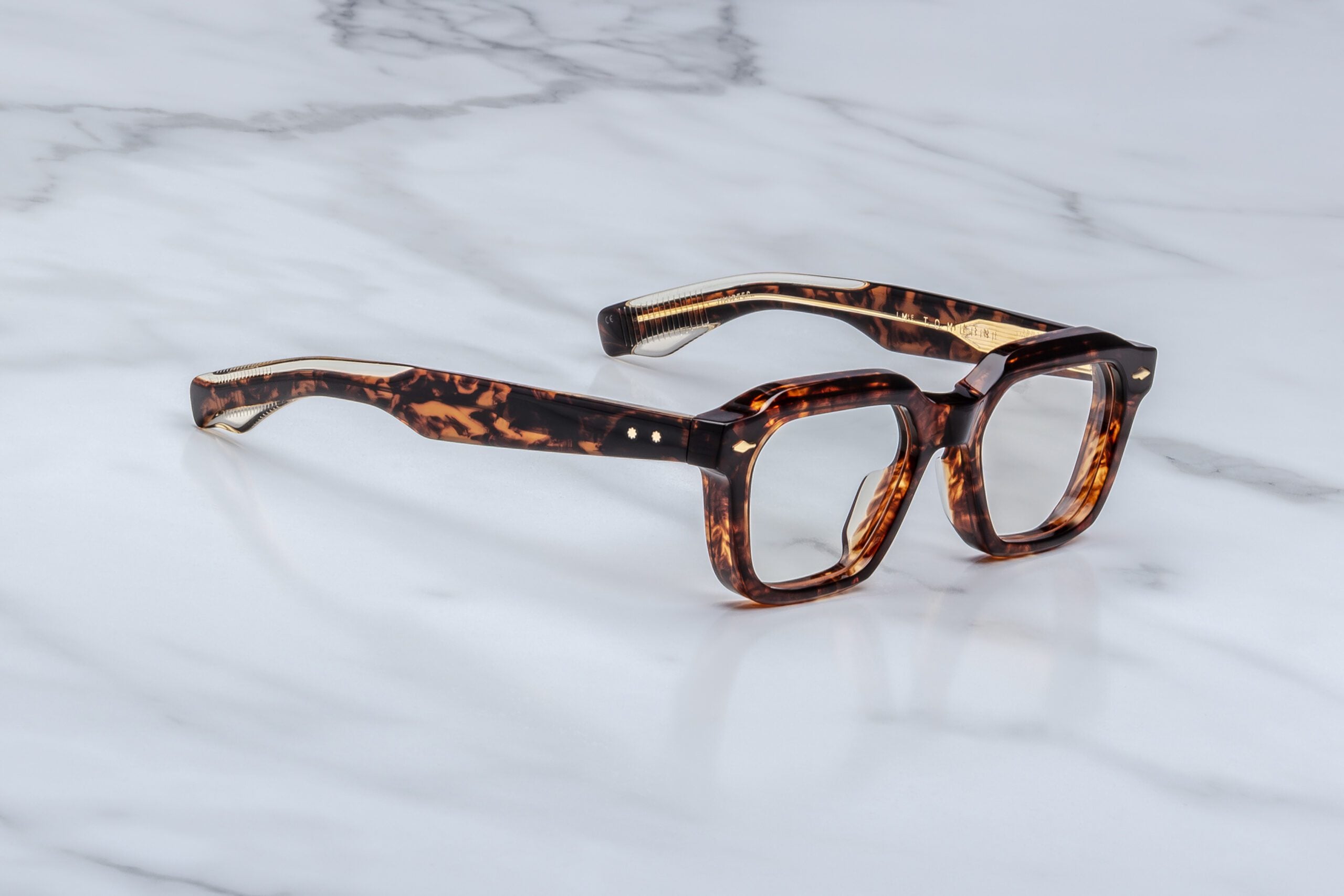 Jacques Marie Mage Tomlin in 5C Argyle Superlight Bronze - Side View