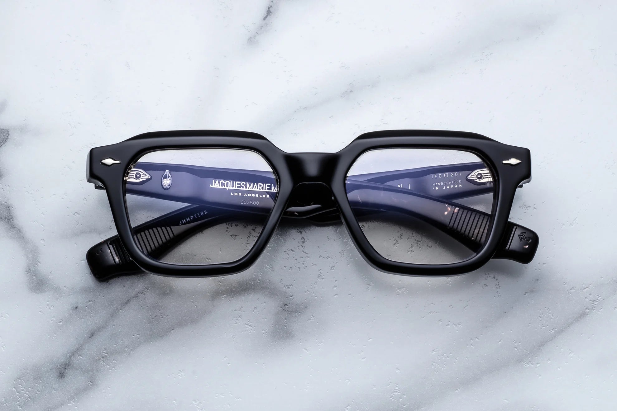 Jacques Marie Mage Tomlin in 18K Willow Superlight Brown - Luxury Eyewear