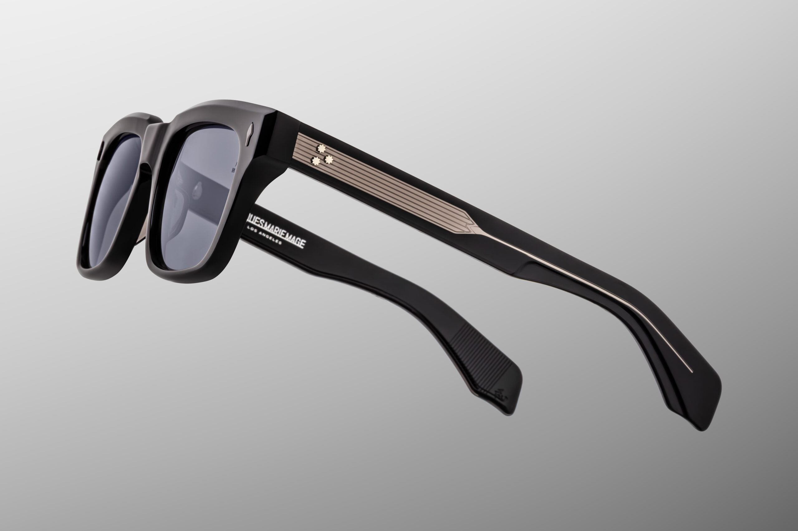 Jacques Marie Mage Torino in 58 Raven Charcoal - Side View