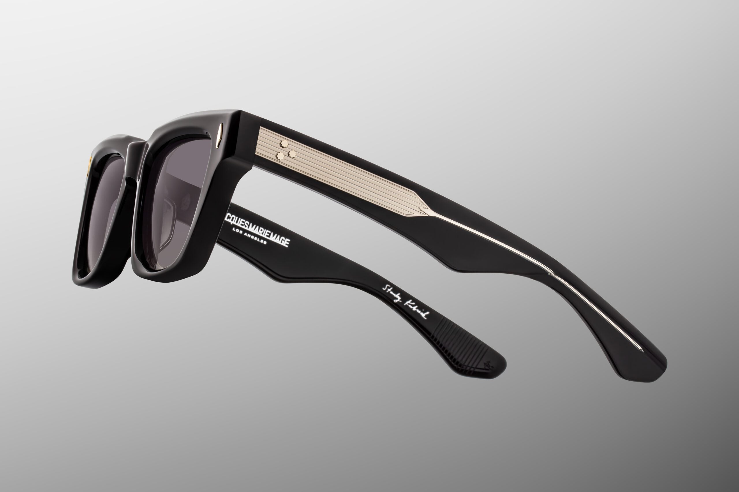 Jacques Marie Mage Torrance × Stanley Kubrick in 88 Black Crescent Gradient - Side View