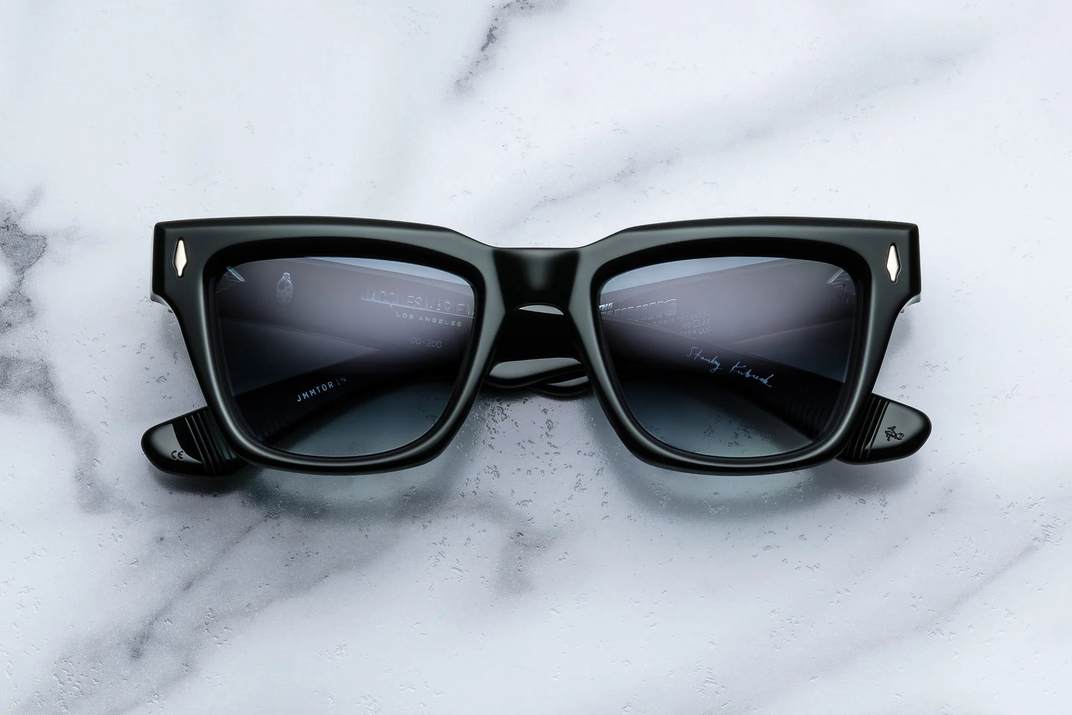Jacques Marie Mage Torrance × Stanley Kubrick in 1N Viper Midnight Gradient - Luxury Eyewear