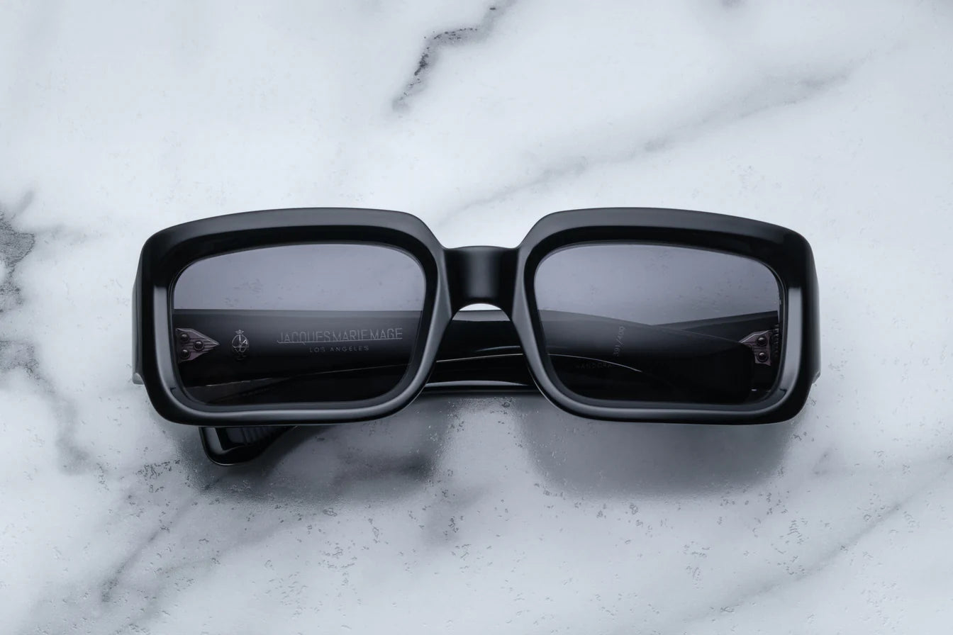 Jacques Marie Mage Vera in 26 Shadow Jet - Luxury Eyewear
