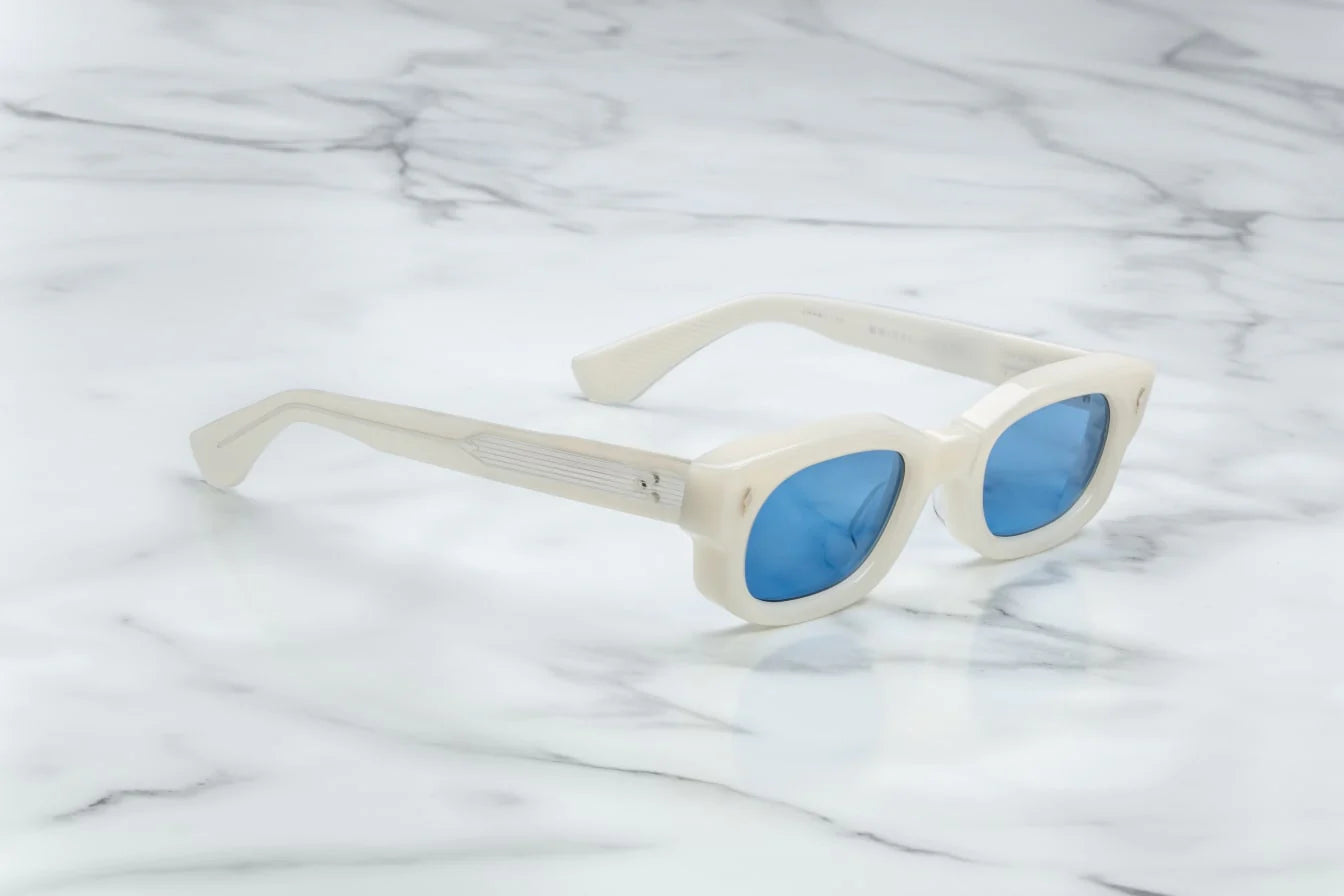 Jacques Marie Mage Whiskeyclone in 15Q Mykonos Blue - Side View