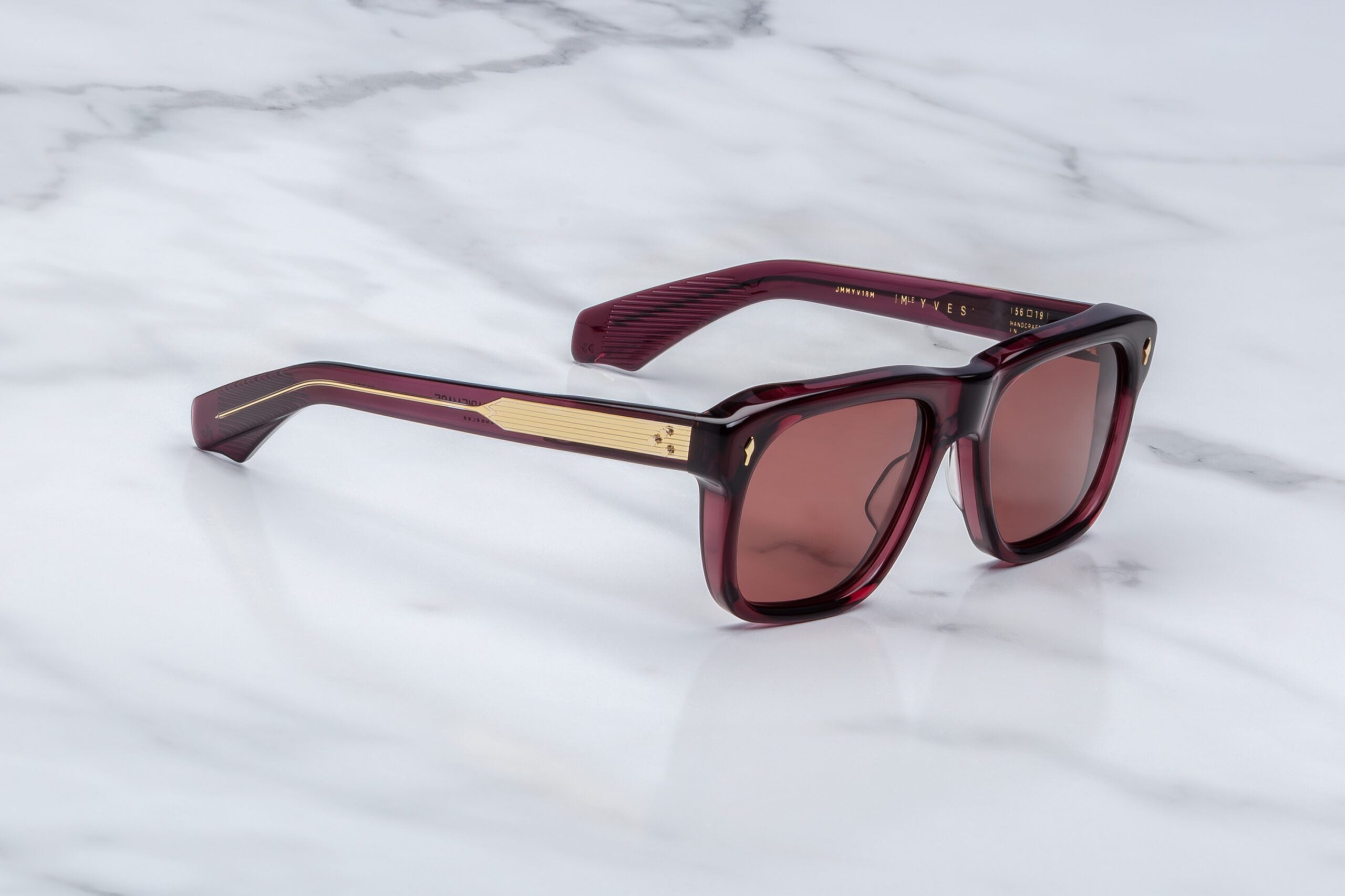 Jacques Marie Mage Yves (Sunglasses) in 18M Amarena Amarena - Side View