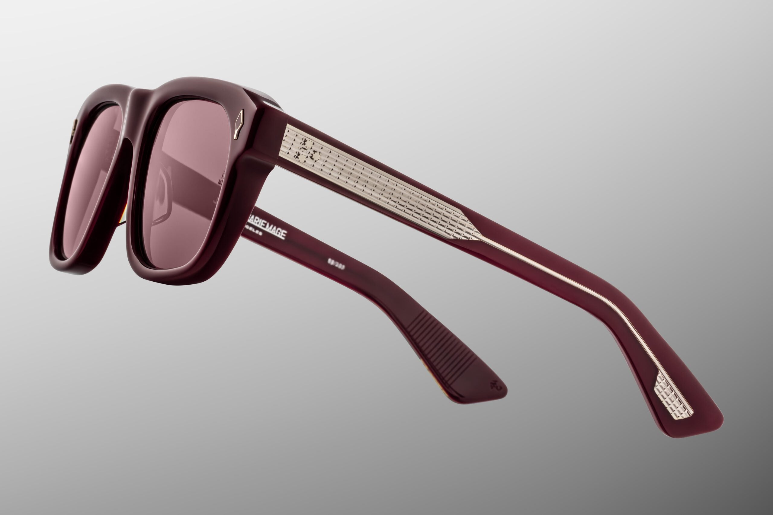 Jacques Marie Mage Epoxy II Epoxy Ii Yves in R12 Cassis Ruby - Side View