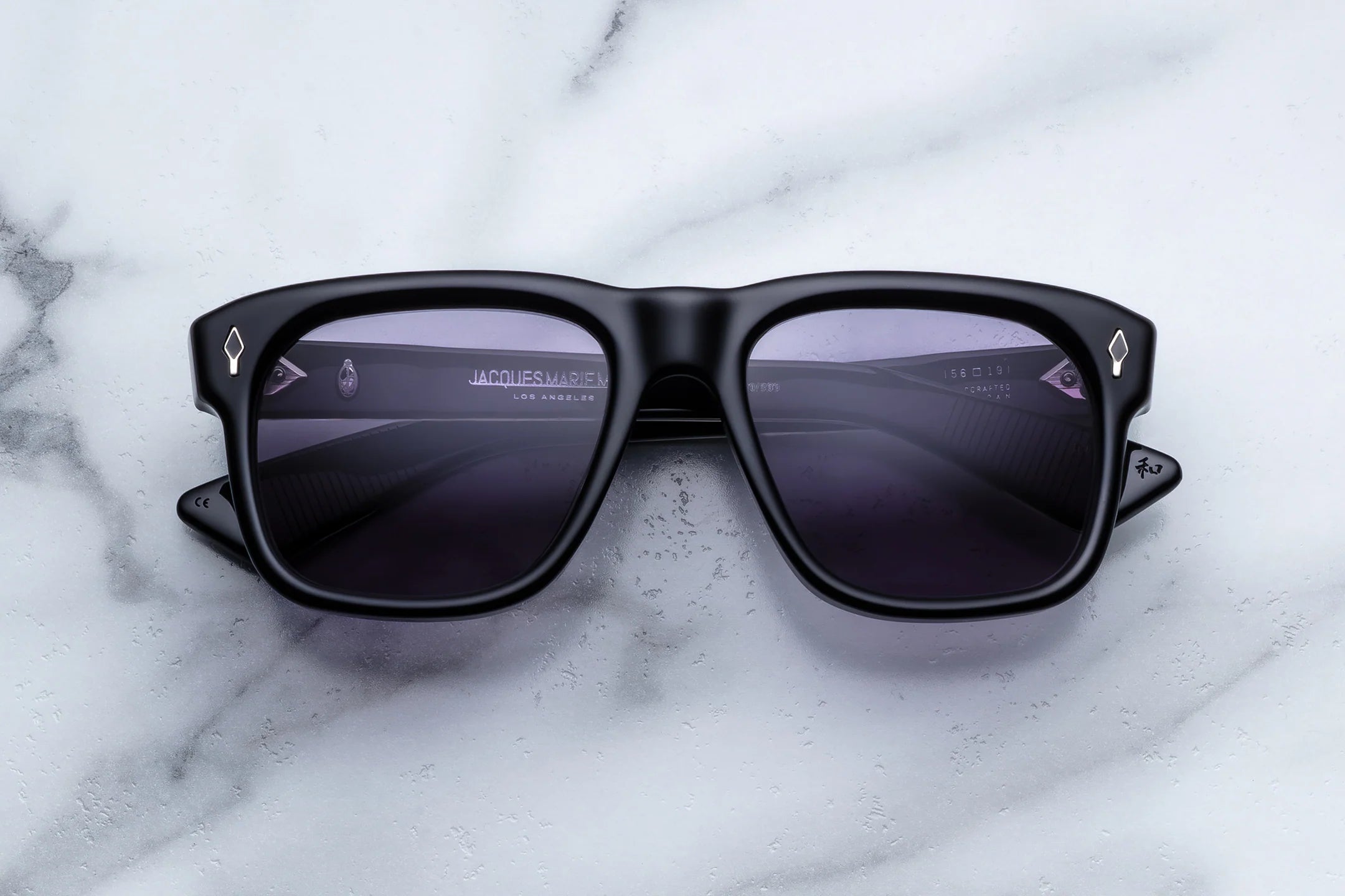 Jacques Marie Mage Epoxy II Epoxy Ii Yves in K28 Fumée Nimbus - Luxury Eyewear