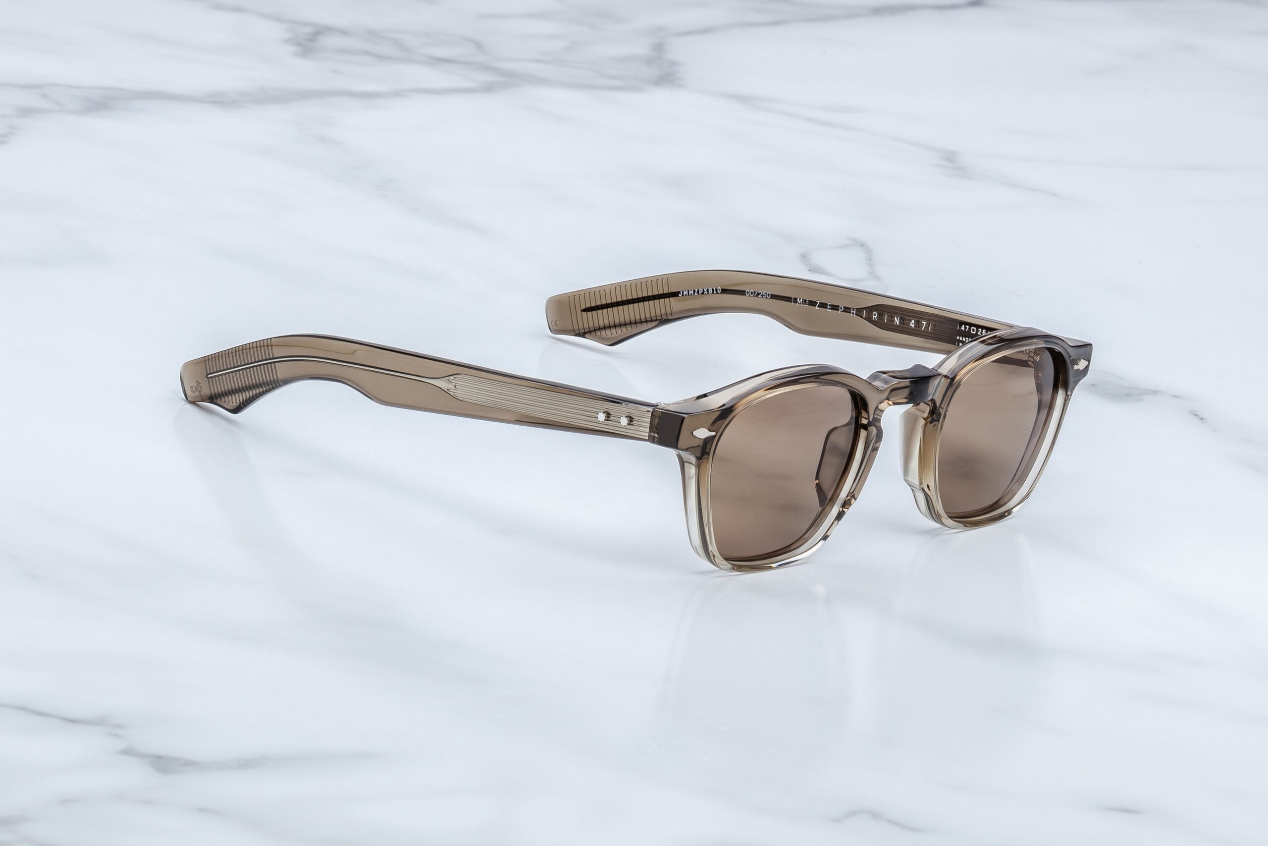 Jacques Marie Mage Zephirin (47mm) (Sunglasses) in B10 Lescot Brass - Side View