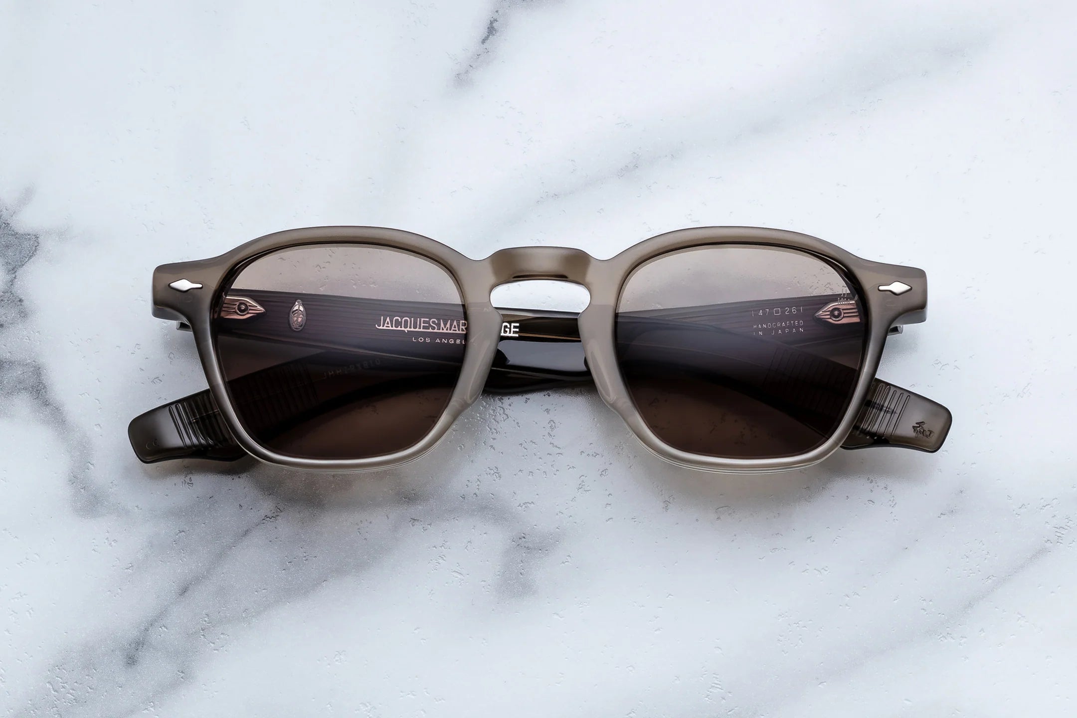 Jacques Marie Mage Zephirin (47mm) (Sunglasses) in B10 Lescot Brass - Luxury Eyewear