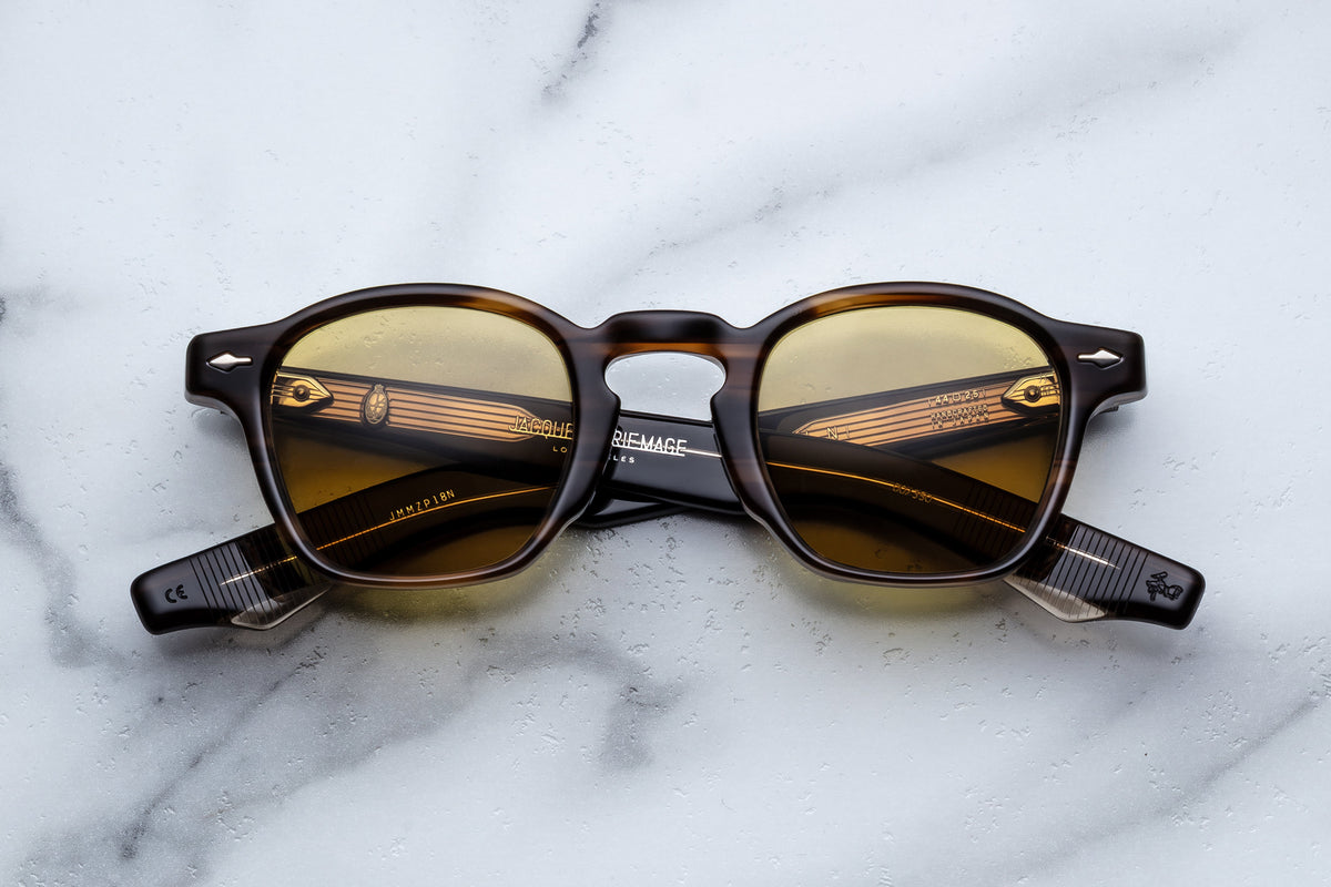 Jacques Marie Mage Zephirin 44 Sunglasses in 18N Hazel