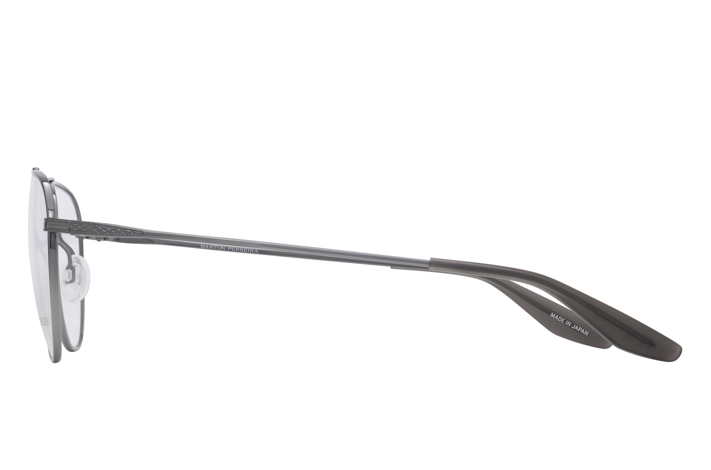 Barton Perreira Aerial eyeglasses in Gun Metal at Visionary Optics NYC