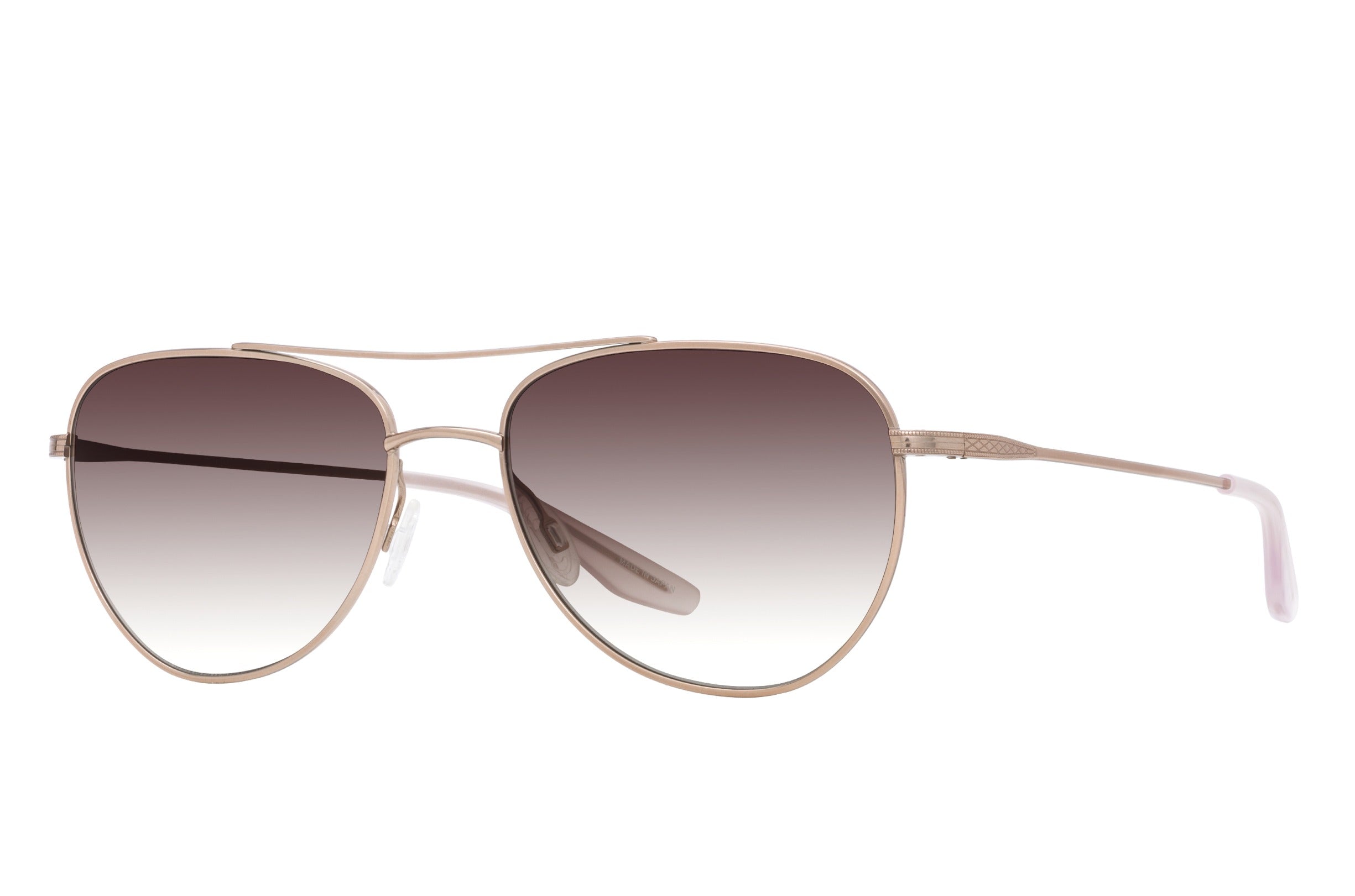 Barton Perreira Aerial sunglasses in Rose Gold / Smokey Topaz at Visionary Optics NYC