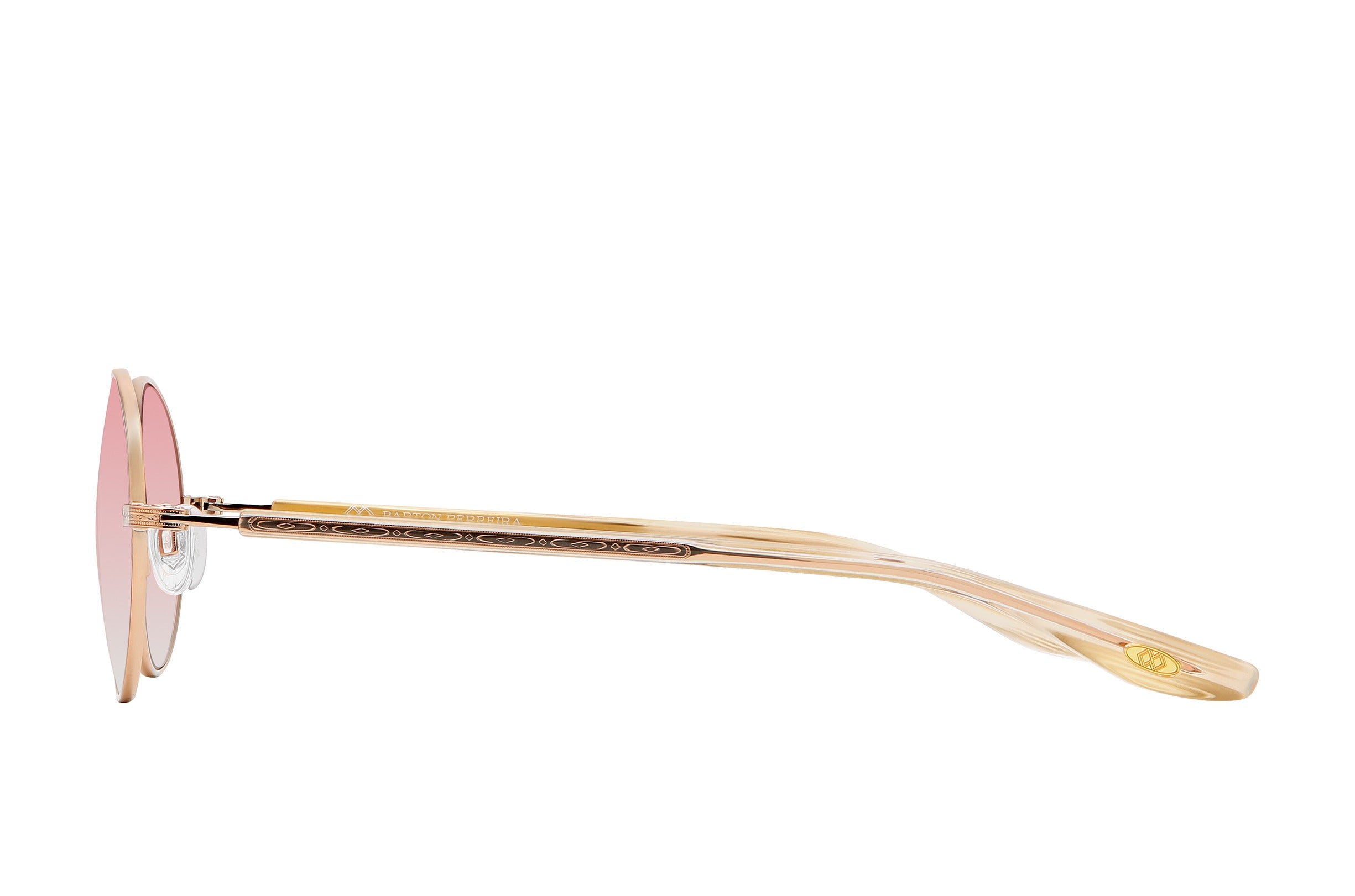 Barton Perreira Anamcara sunglasses in Rog/Hrn/Mvg at Visionary Optics NYC