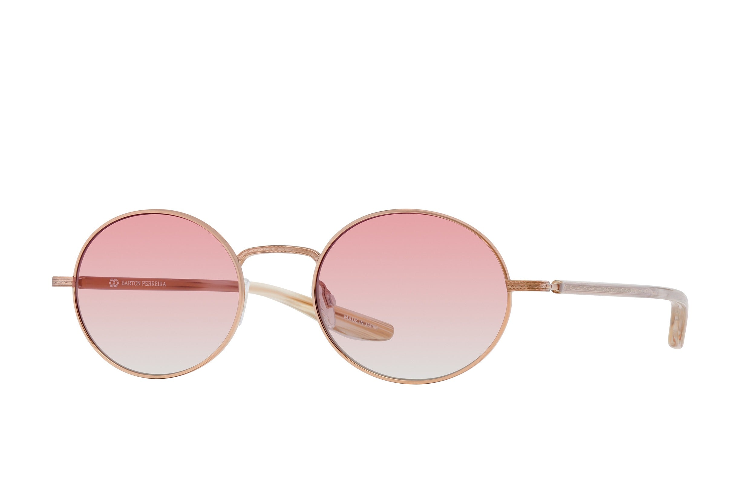 Barton Perreira Anamcara sunglasses in Rog/Hrn/Mvg at Visionary Optics NYC