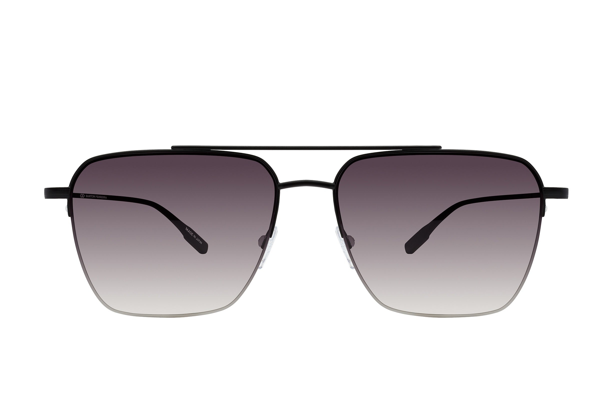 Barton Perreira Armstrong sunglasses in Black Satin at Visionary Optics NYC
