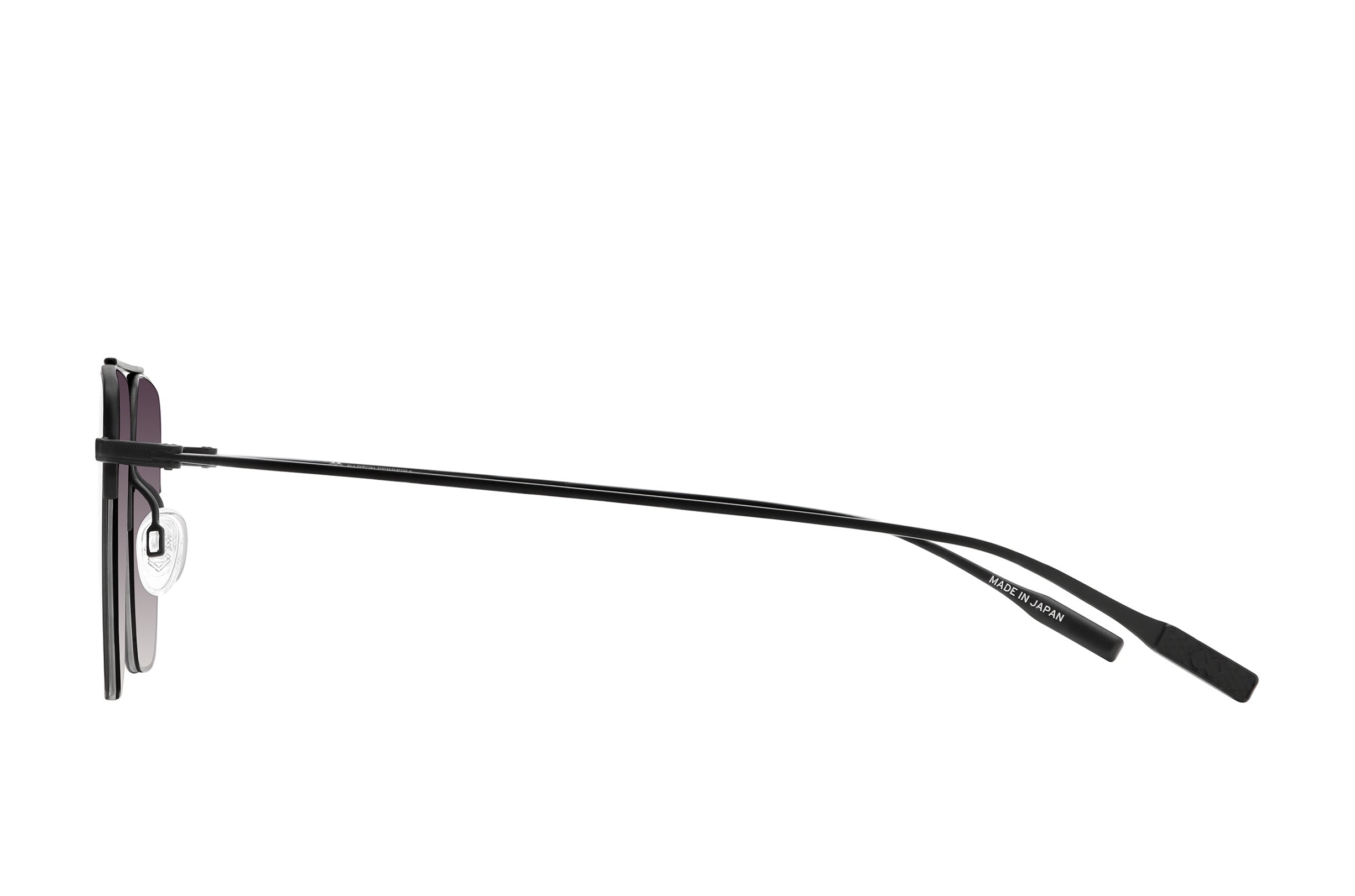 Barton Perreira Armstrong sunglasses in Black Satin at Visionary Optics NYC