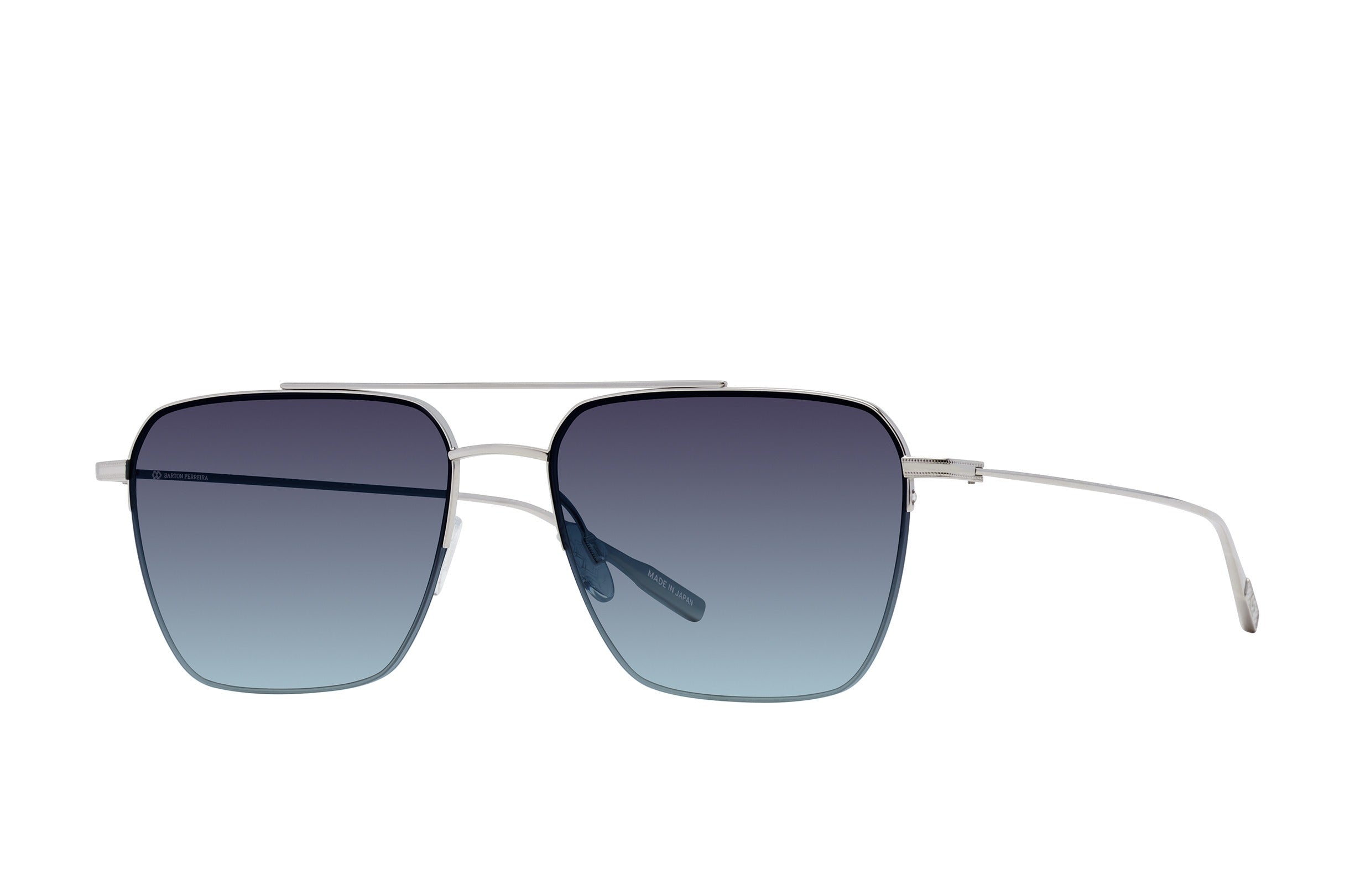 Barton Perreira Armstrong sunglasses in Platinum at Visionary Optics NYC
