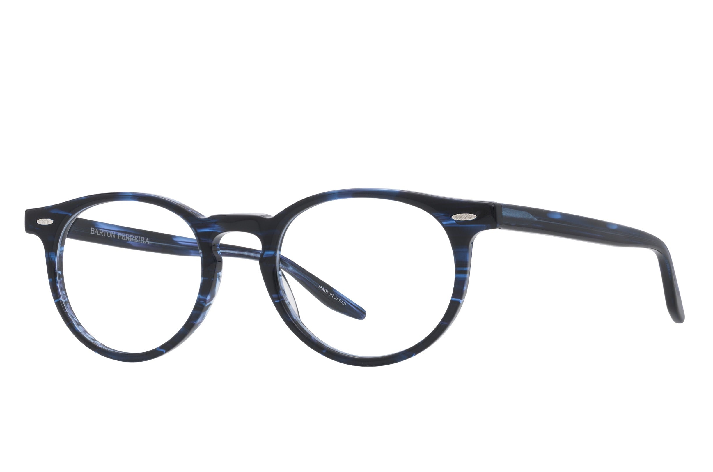 Barton Perreira Banks eyeglasses in Midnight at Visionary Optics NYC