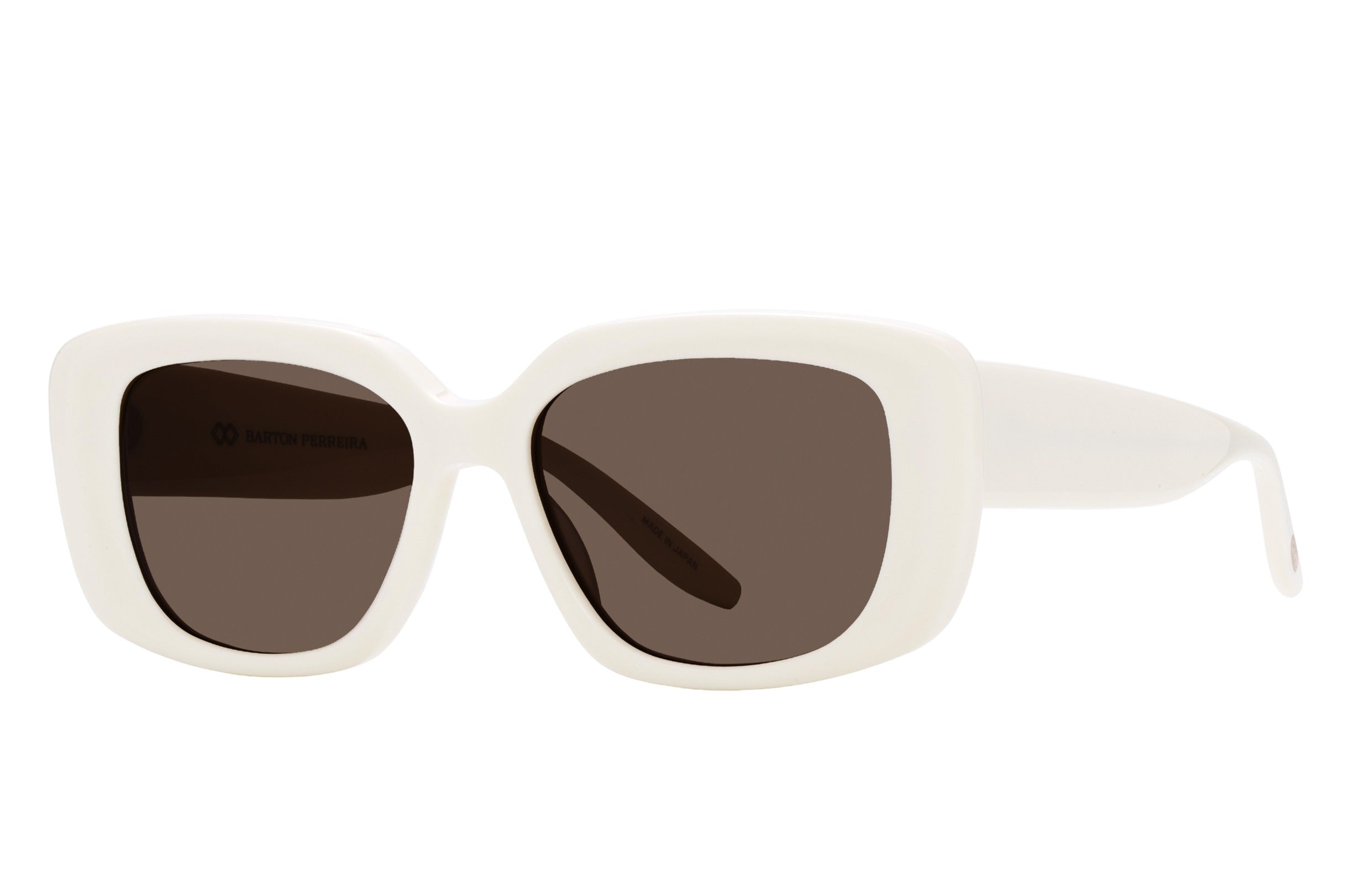 Barton Perreira Binti sunglasses in Ivory / Espresso at Visionary Optics NYC